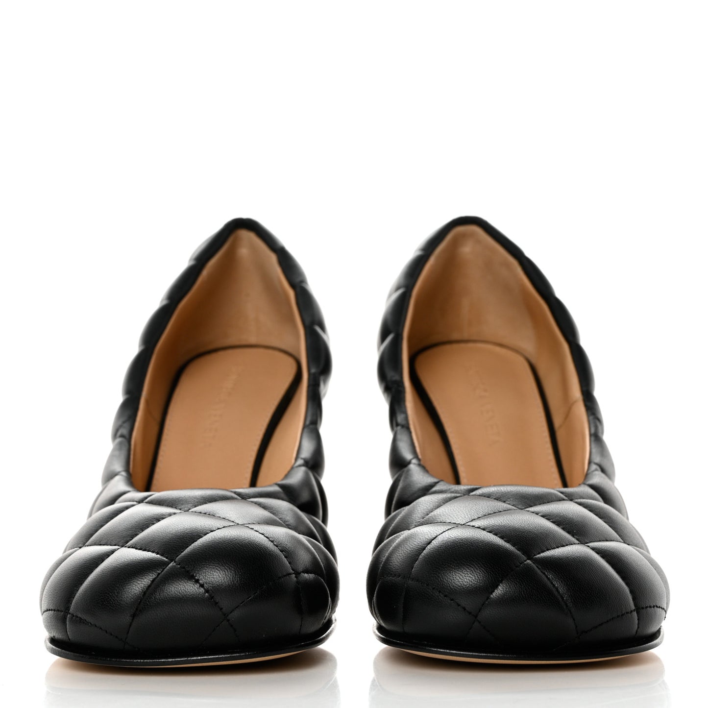 Nappa Matelasse Padded Dream Pumps 38 Black