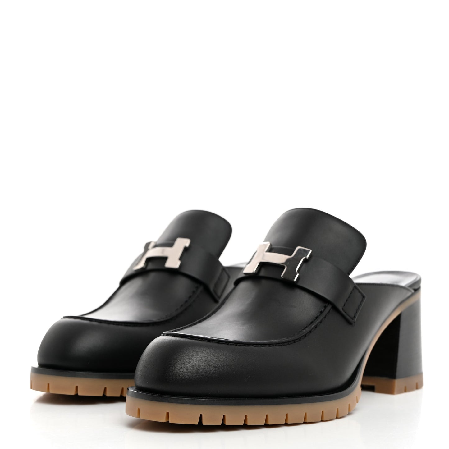 Calfskin Womens Flore 60 Mules 40 Black