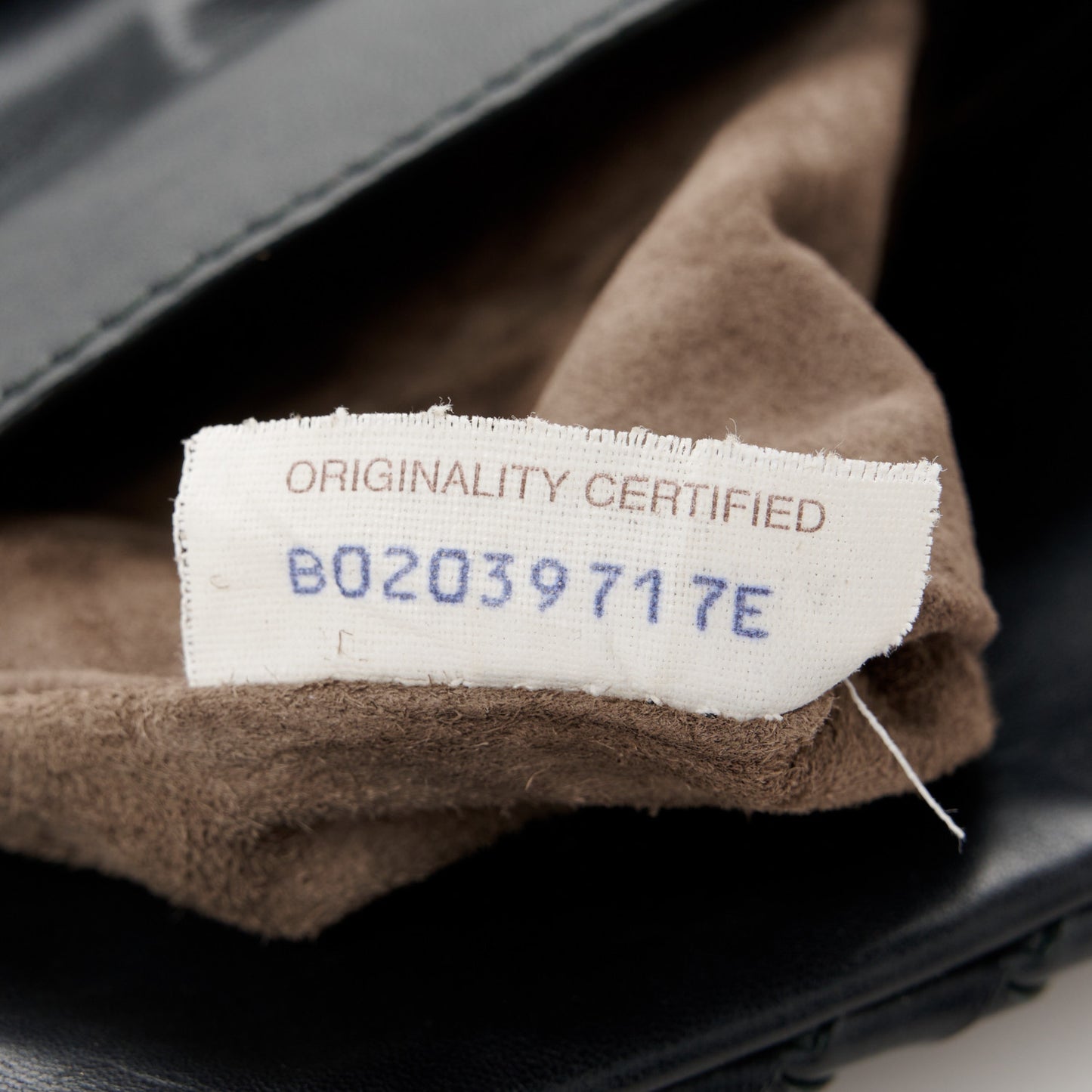 Nappa Intrecciato Small Chain Crossbody Black