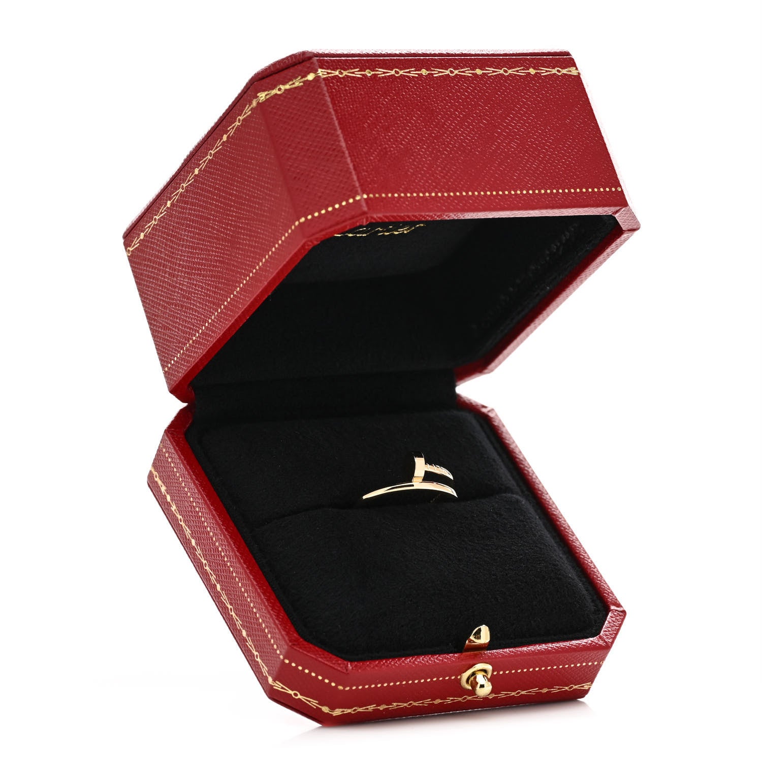 Cartier 18K Yellow Gold Small Juste Un Clou Ring 53 6.25 5 of 5