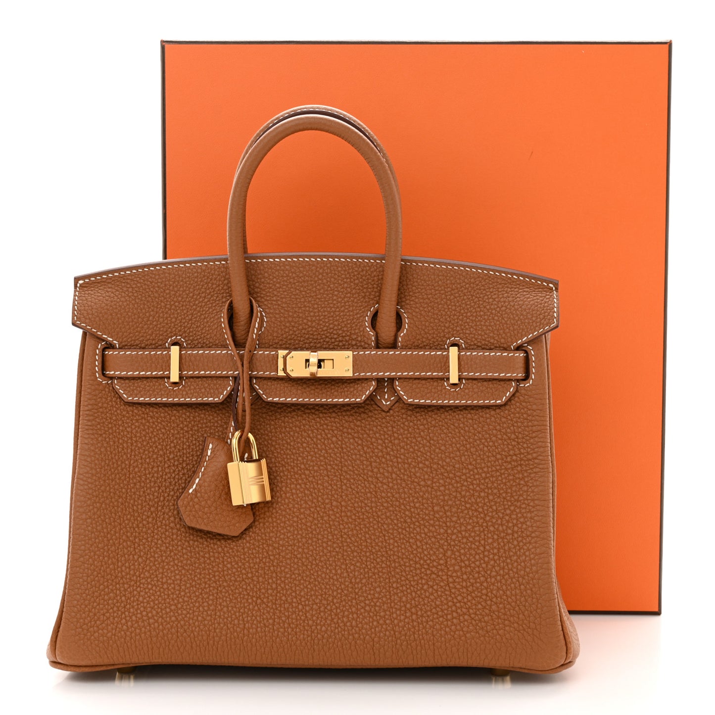 Togo Birkin 25 Gold
