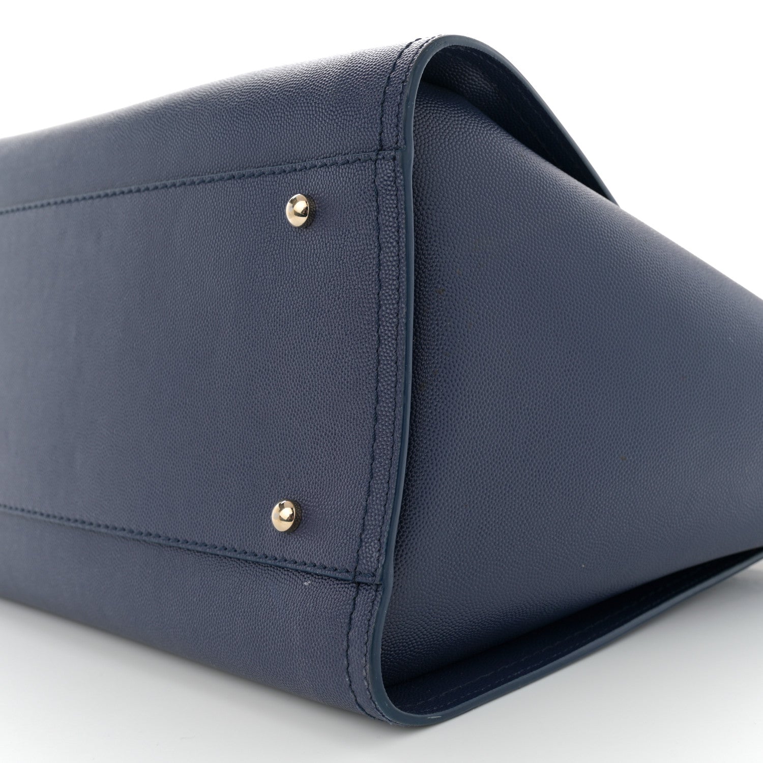 Chanel Caviar Medium Studded Deauville Tote Navy 10 of 12