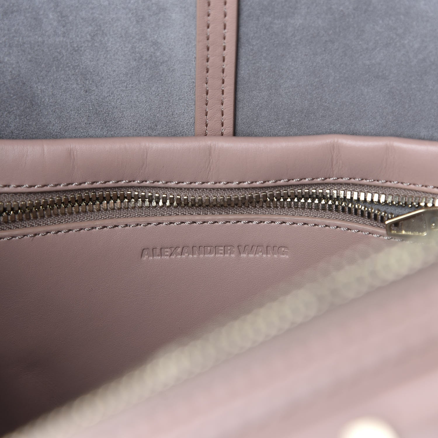 Alexander Wang Smooth Calfskin Small Emile Blush Gold Hardware 7 of 10