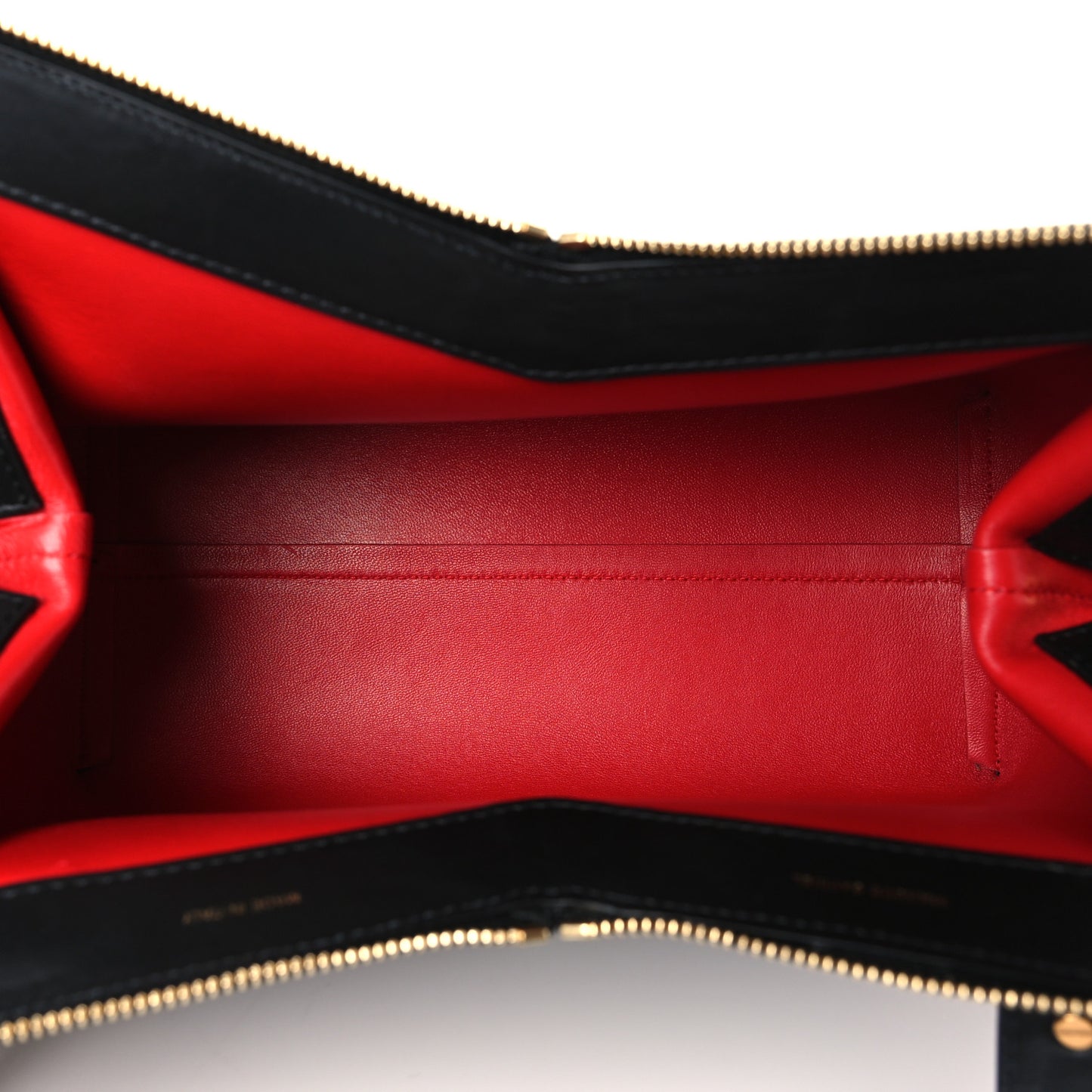 Smooth Calfskin M Frame Bag Black Flamma