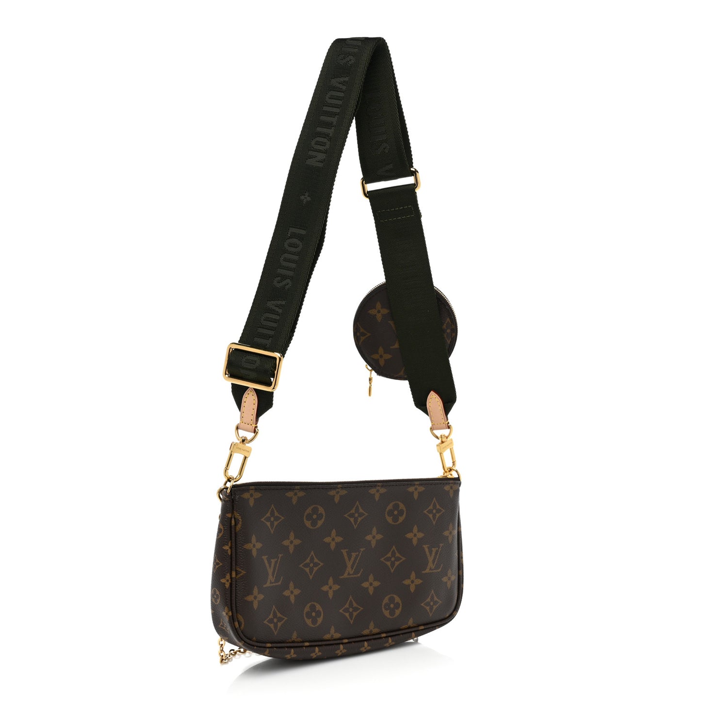 Monogram Multi Pochette Accessories Kaki