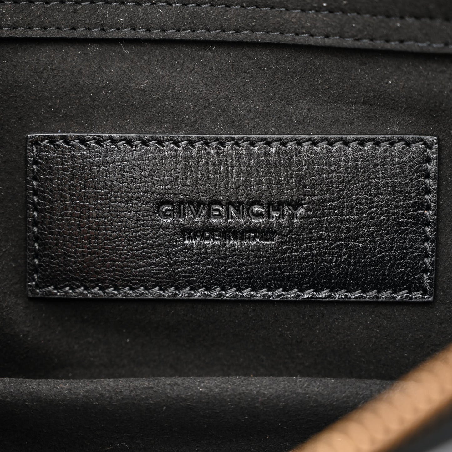 Textured Calfskin Cross 3 Crossbody Bag Black