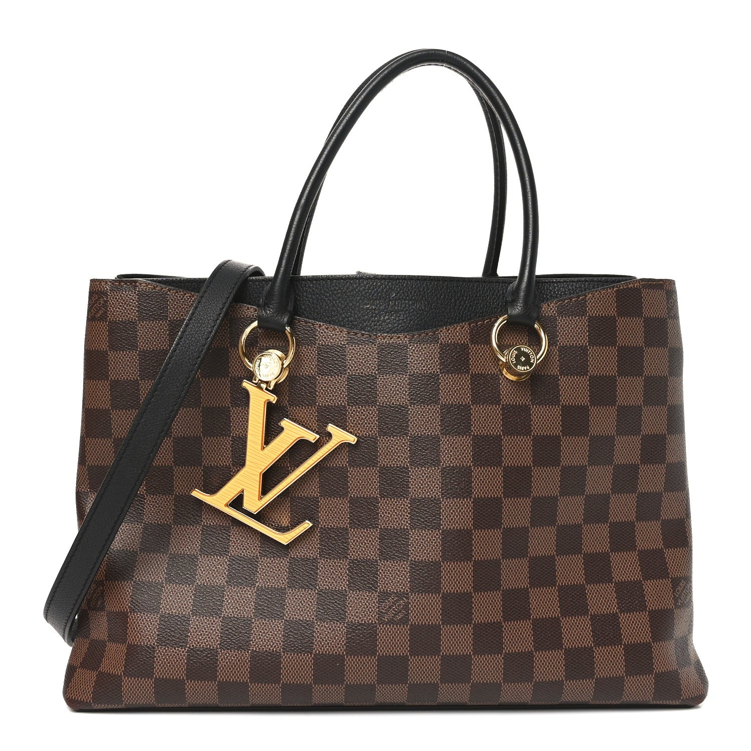 Louis Vuitton Damier Ebene LV Riverside Black 1800245 – FASHIONPHILE