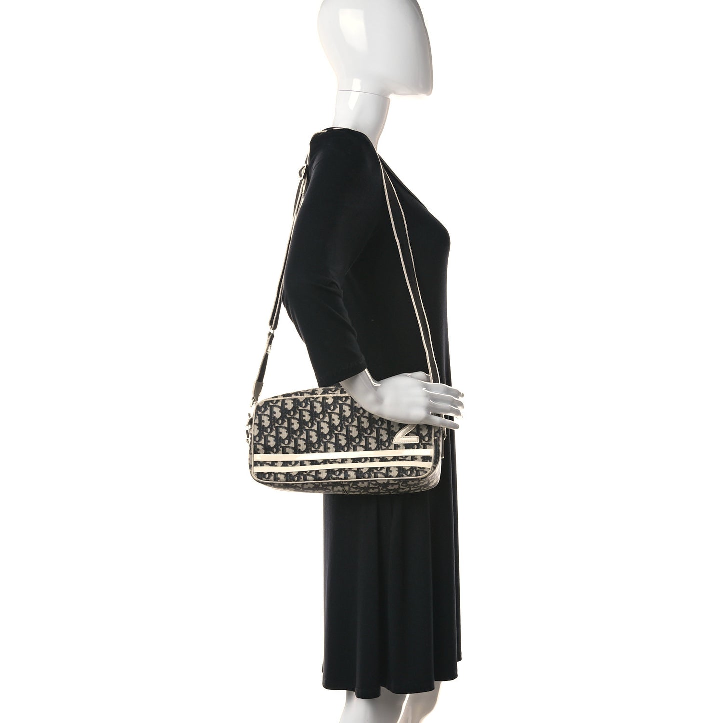 Monogram Girly Shoulder Bag Navy
