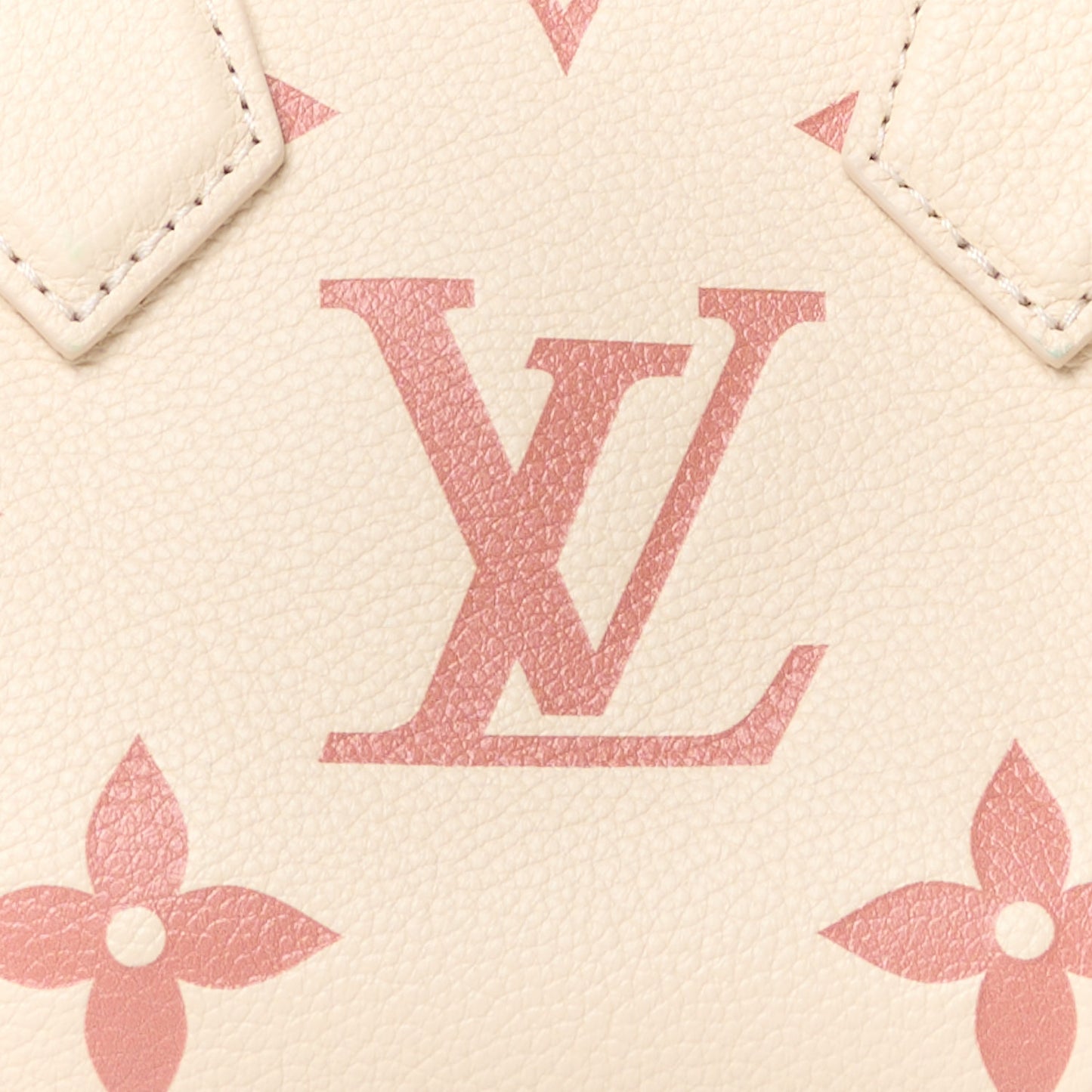 Empreinte Monogram Giant Speedy Bandouliere 20 Creme Rose Trianon