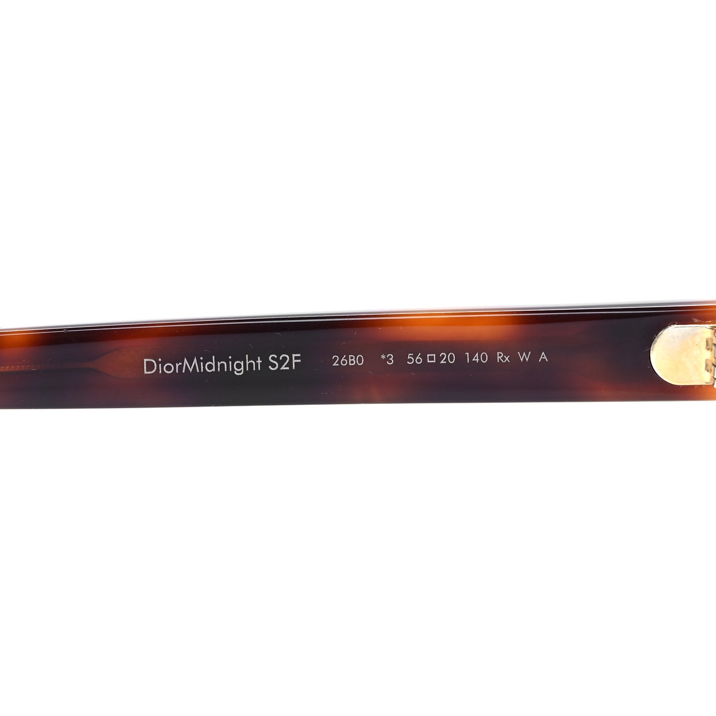 DiorMidnight S2F Acetate Sunglasses Tortoise