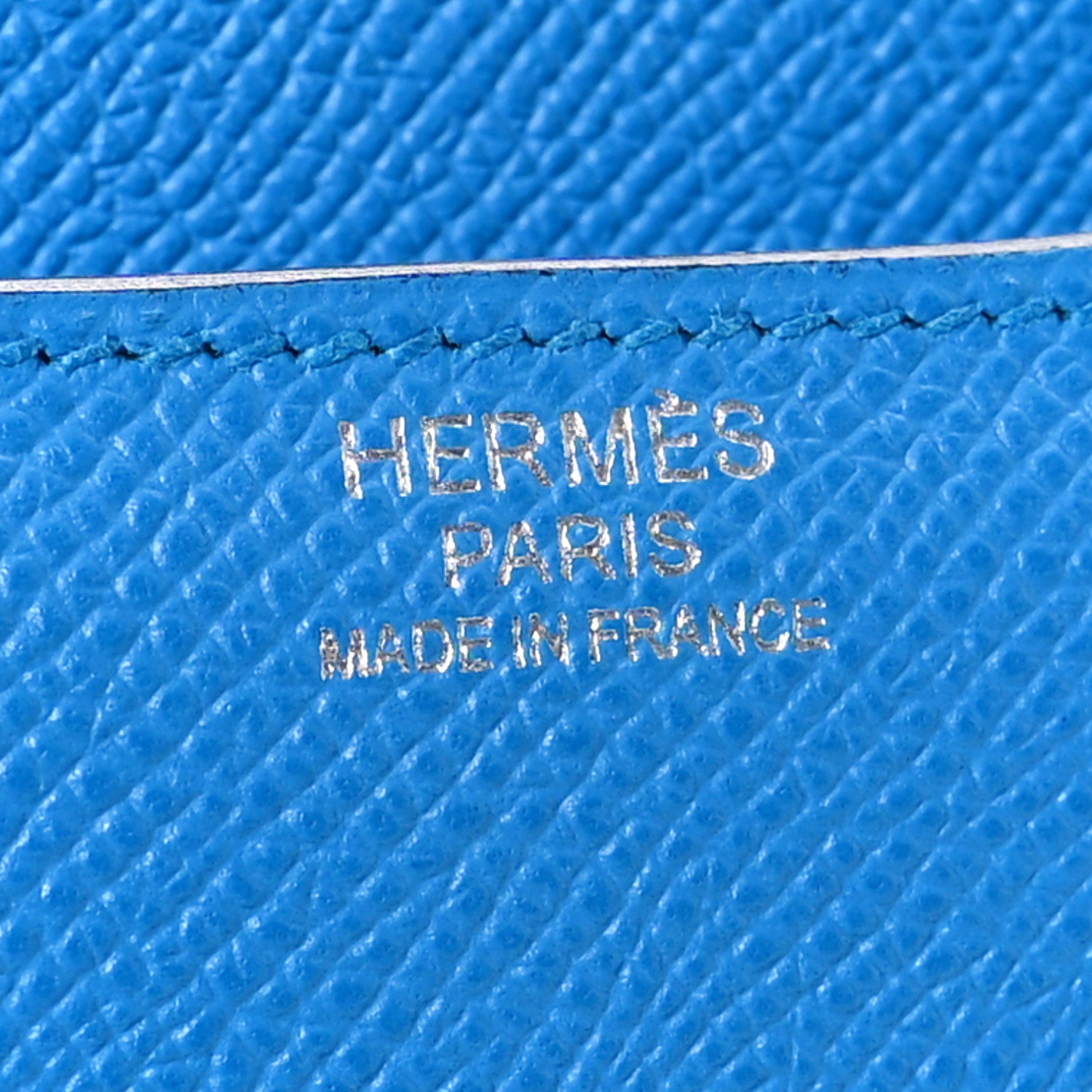 Hermes Epsom Constance 24 Bleu Frida 6 of 11
