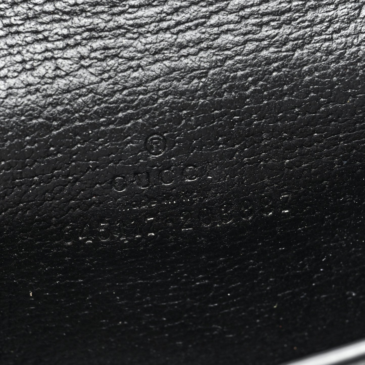 Calfskin Boar Effect GG Marmont AirPods Pro Case Black