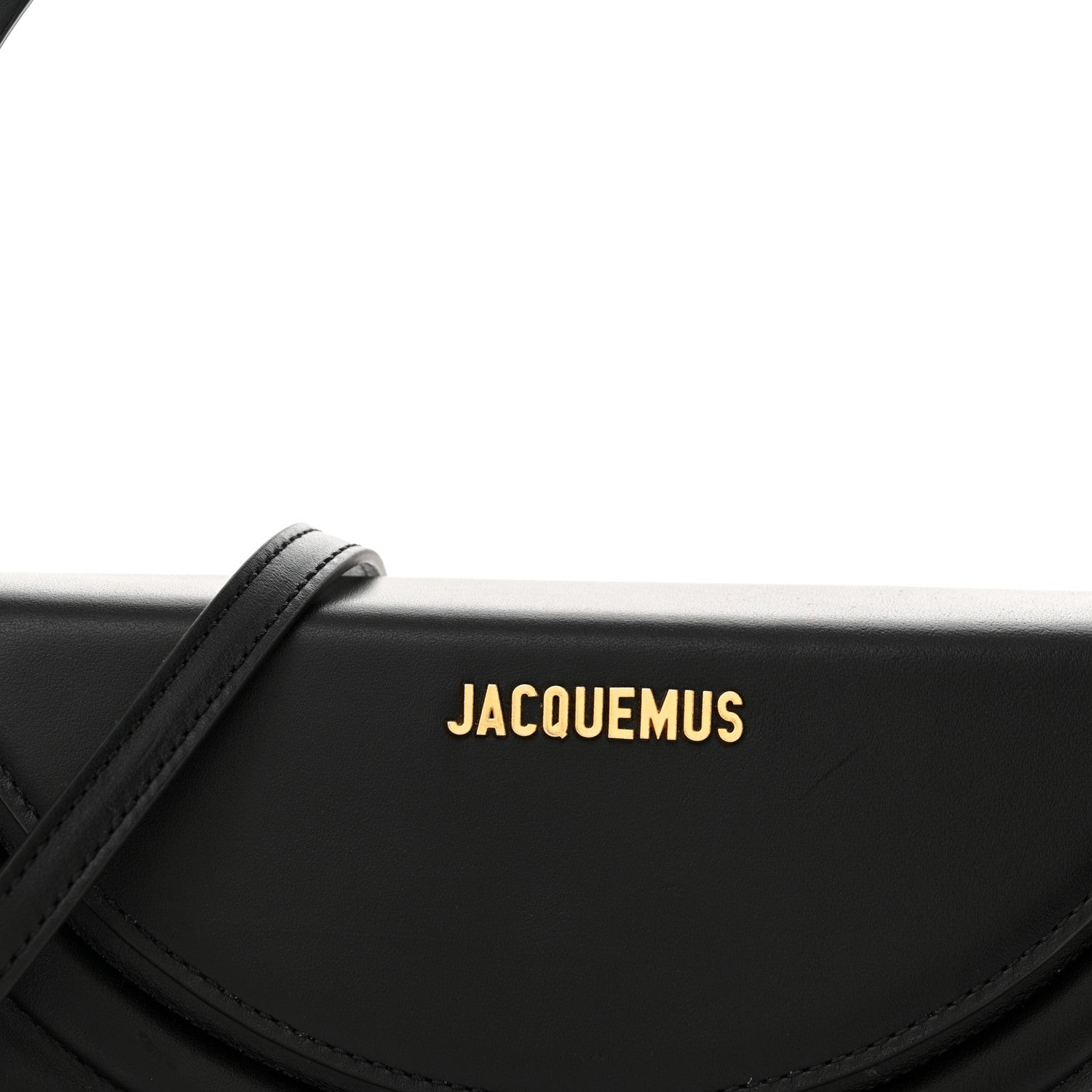 Jacquemus Smooth Calfskin Le Sac Rond Black 7 of 10