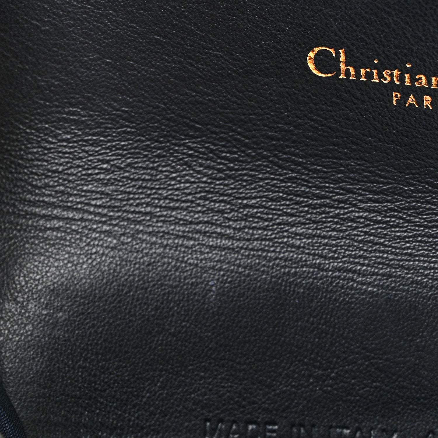 Christian Dior Oblique Saddle Cosmos Zipped Card Holder Blue 8 of 8