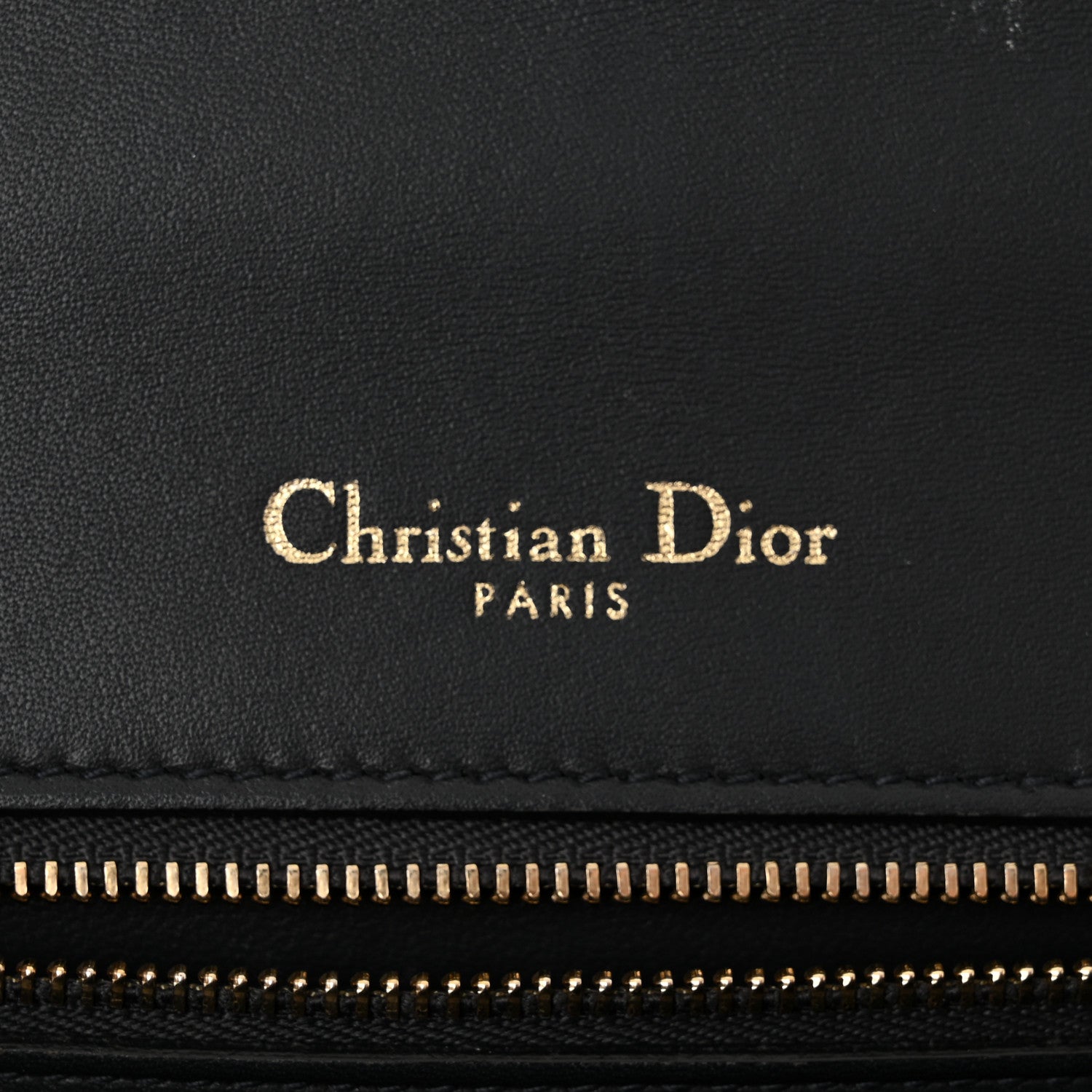 Christian Dior Metallic Patent Micro-Cannage Medium Diorama Flap Bag Gold 6 of 18