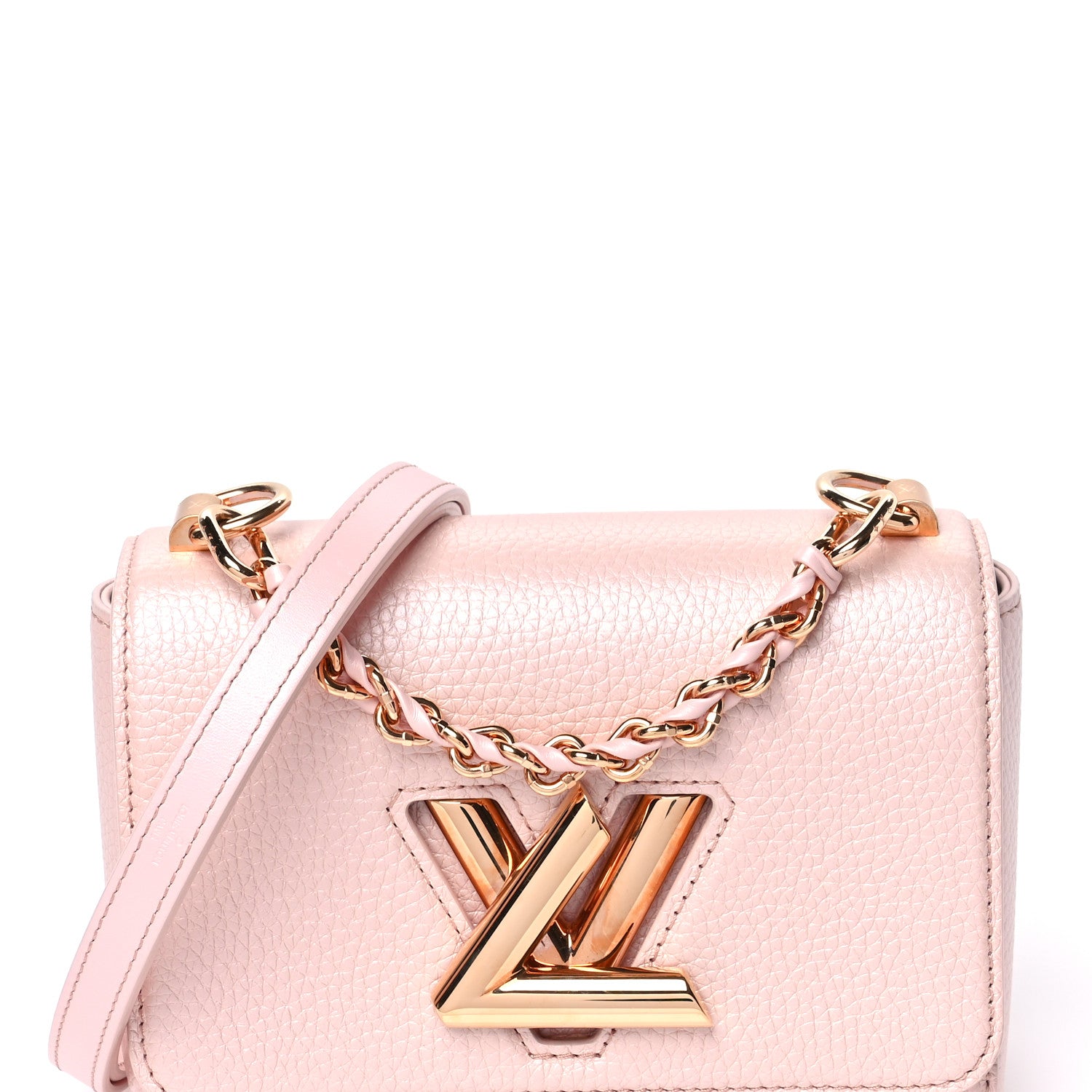 Louis Vuitton Iridescent Grained Calfskin Summer Splash Twist PM Pink 7 of 10