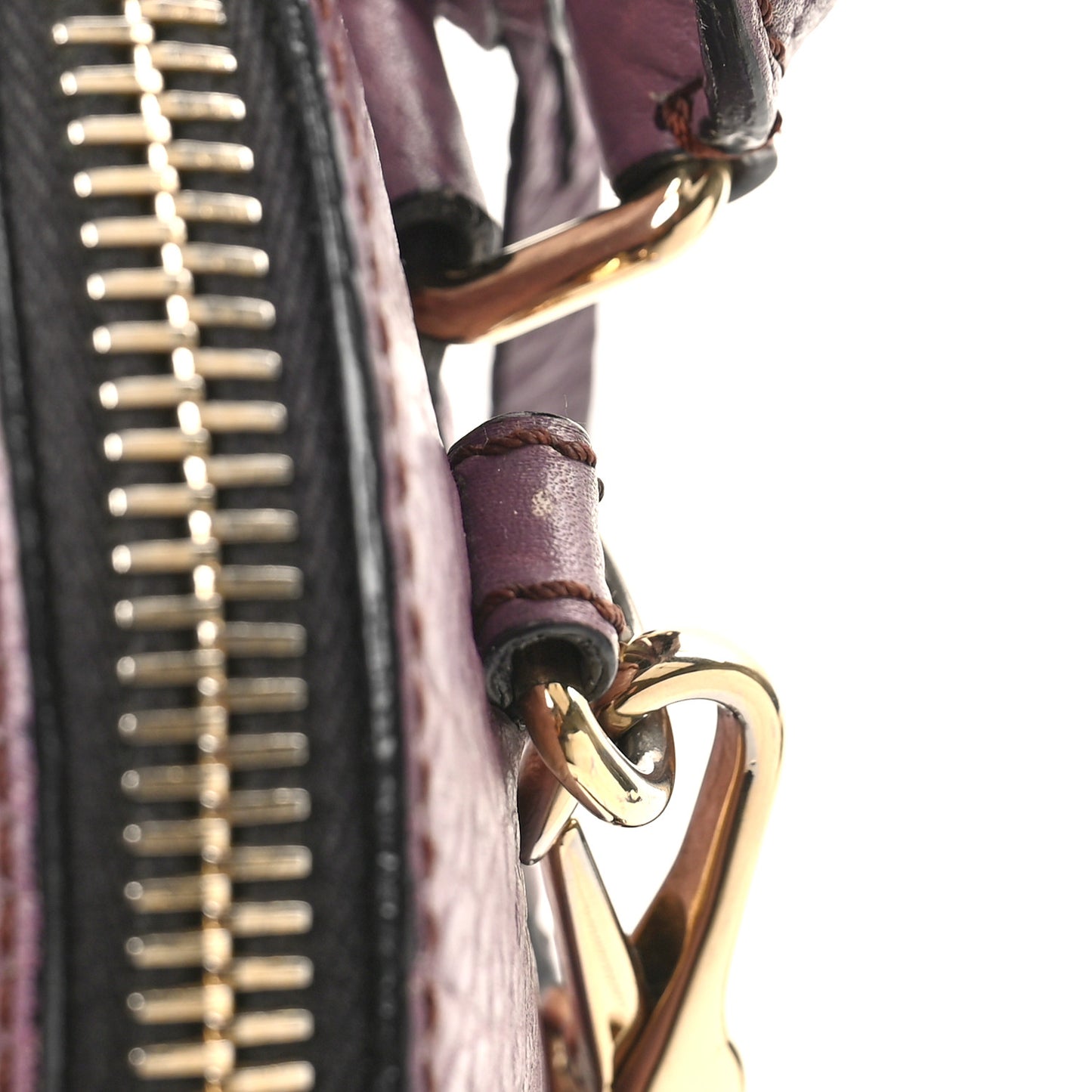 Heritage Grain Small Orchard Bowling Bag Purple