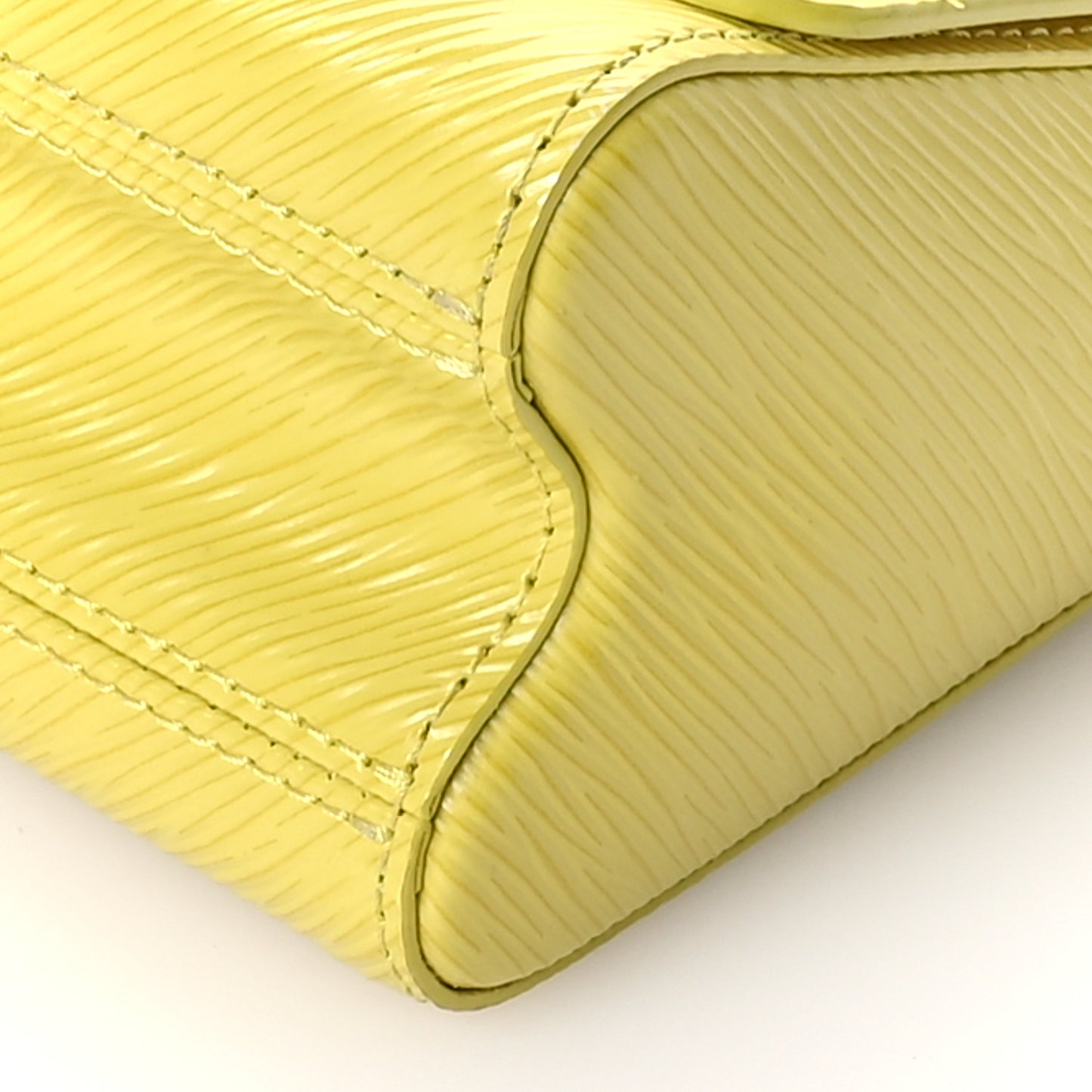 Epi Twist Shoulder Bag PM Citron Yellow
