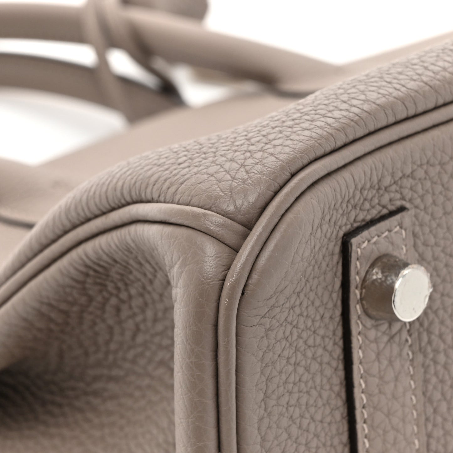 Togo BIRKIN 30 Gris Asphalte