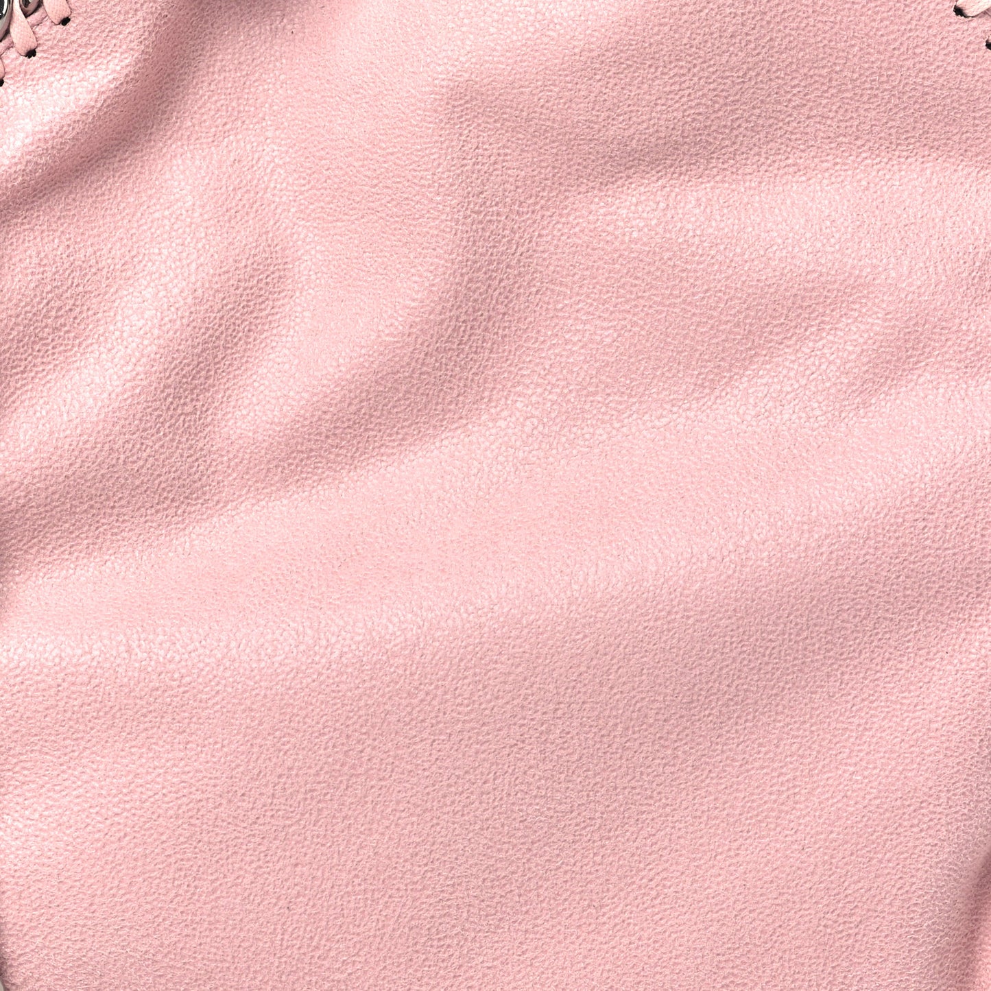 Shaggy Deer Mini Falabella Fold Over Tote Pink