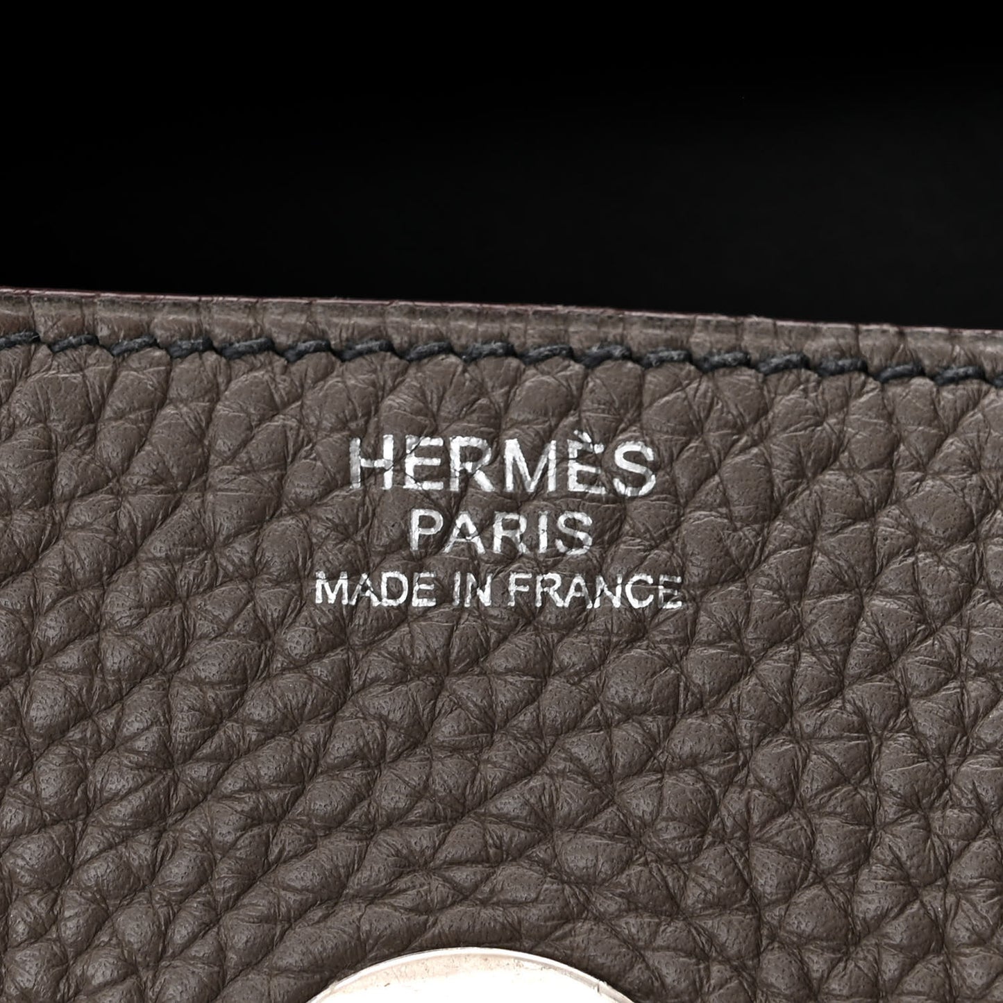 Taurillon Clemence Verso Lindy 34 Etain Bleu Indigo