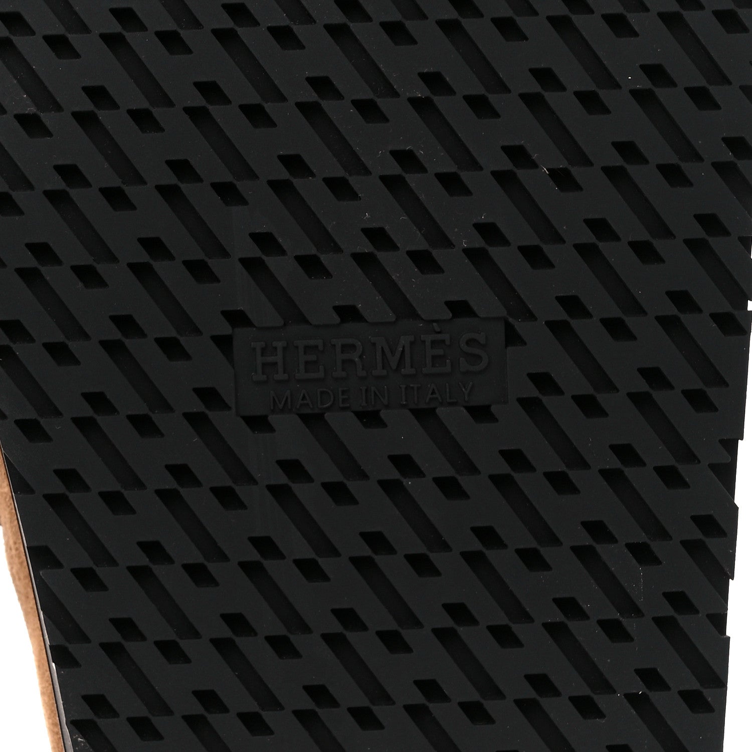 Hermes Suede Goatskin Shearling Go Mules 39 Brun Frume Ecru 6 of 8