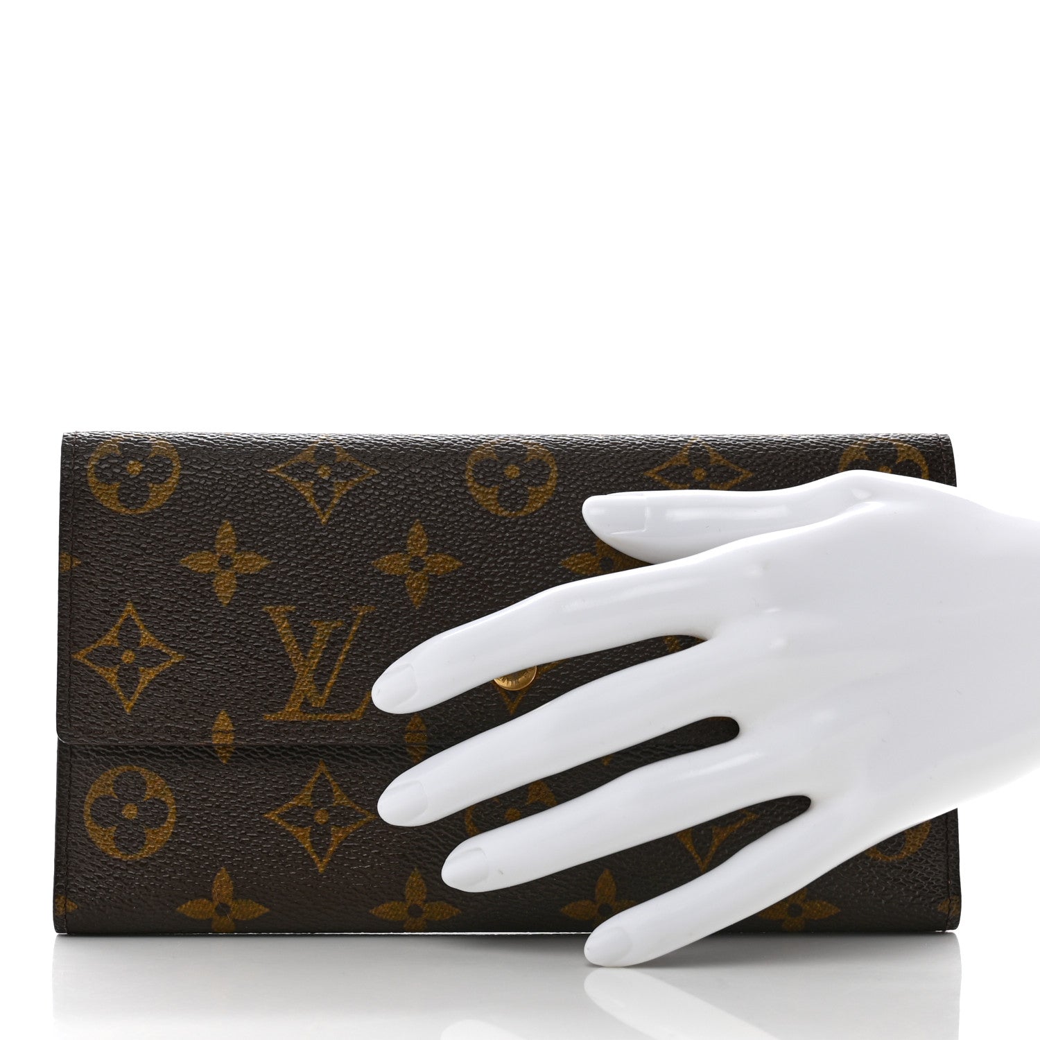 Louis Vuitton Monogram Sarah Wallet 2 of 8