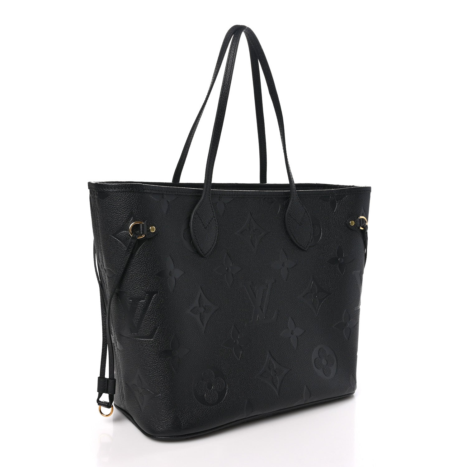 Louis Vuitton Empreinte Monogram Giant Neverfull MM Black 4 of 11