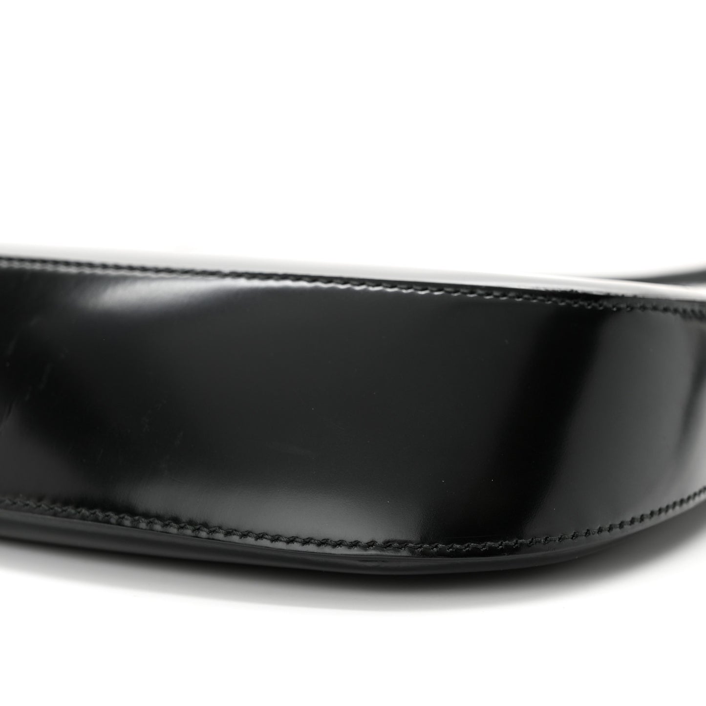 Spazzolato Cleo Shoulder Bag Black