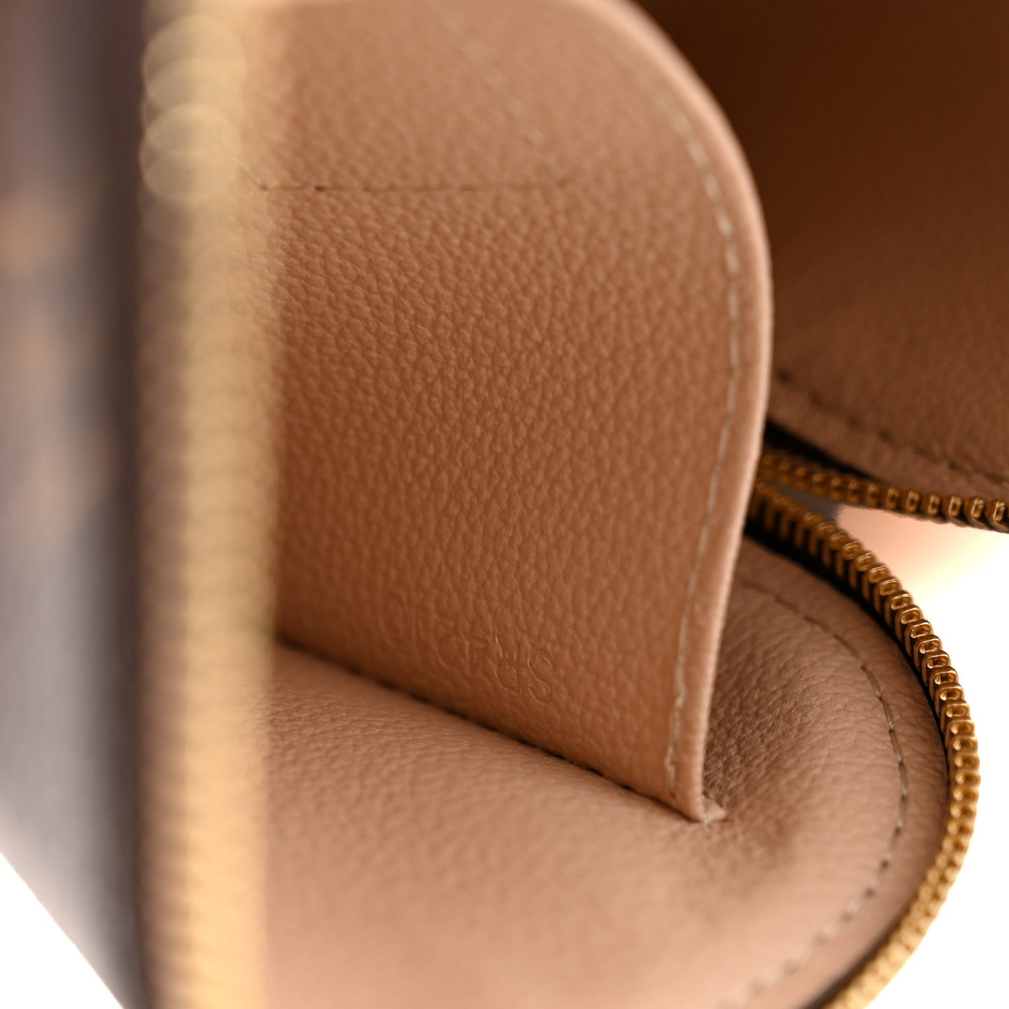 Monogram Game On Cosmetic Pouch
