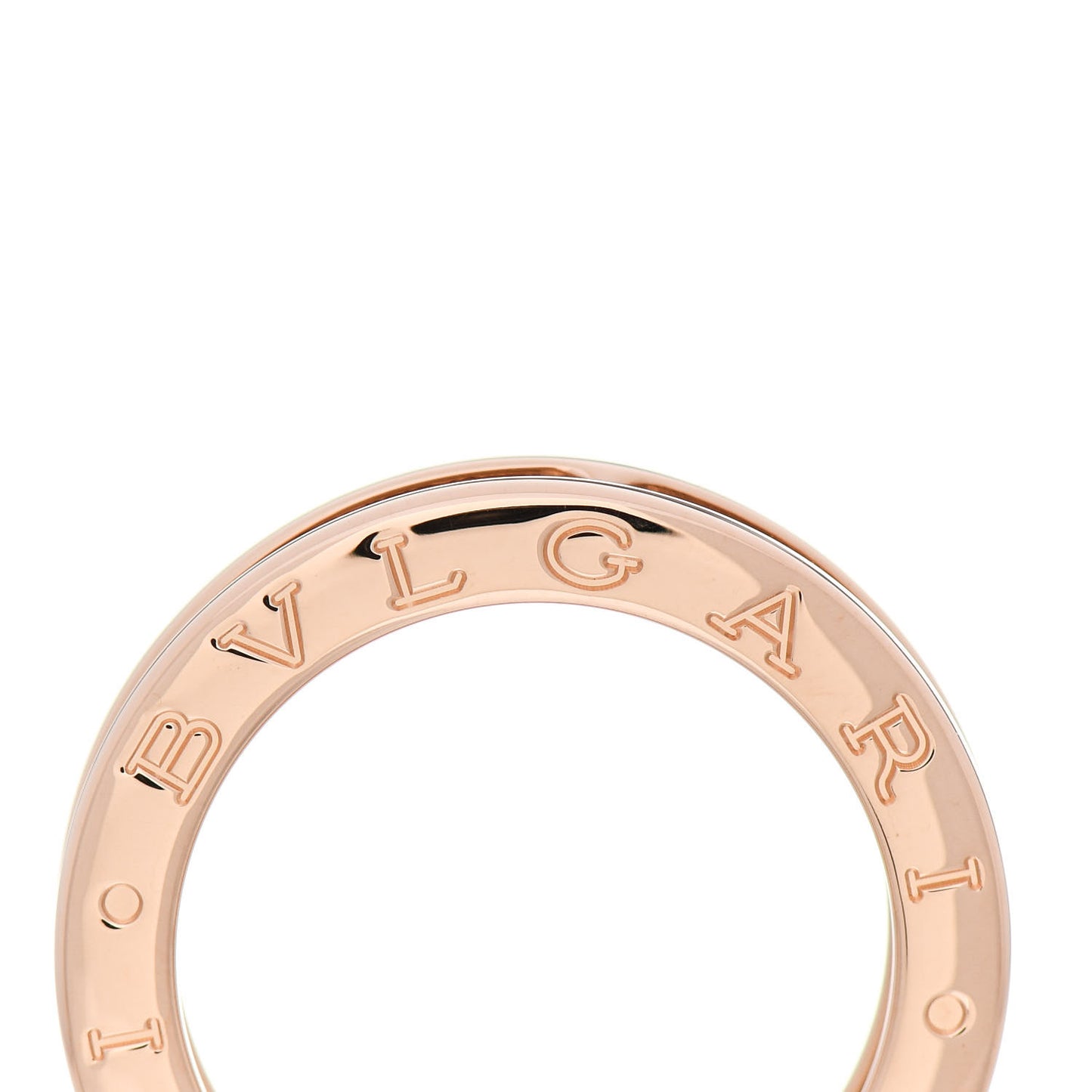 18K Rose Gold B.Zero1 One-Band Ring 51 5.75