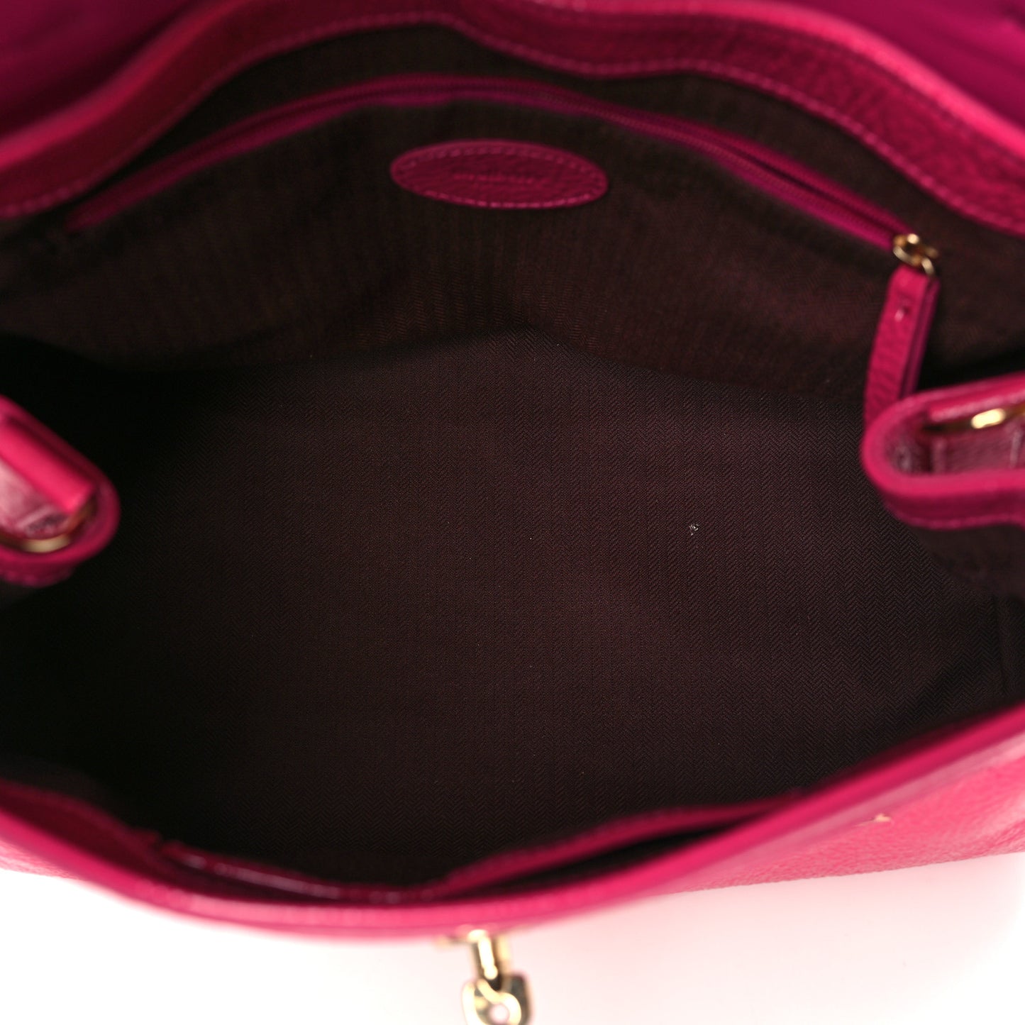 Spongy Patent Small Alexa Pink