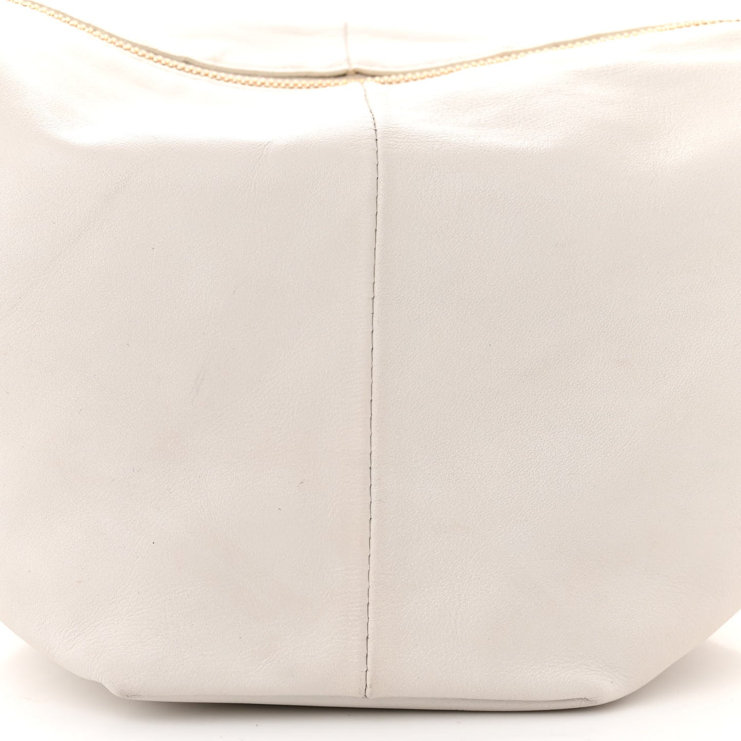 Calfskin Mini Double Knot Bag White