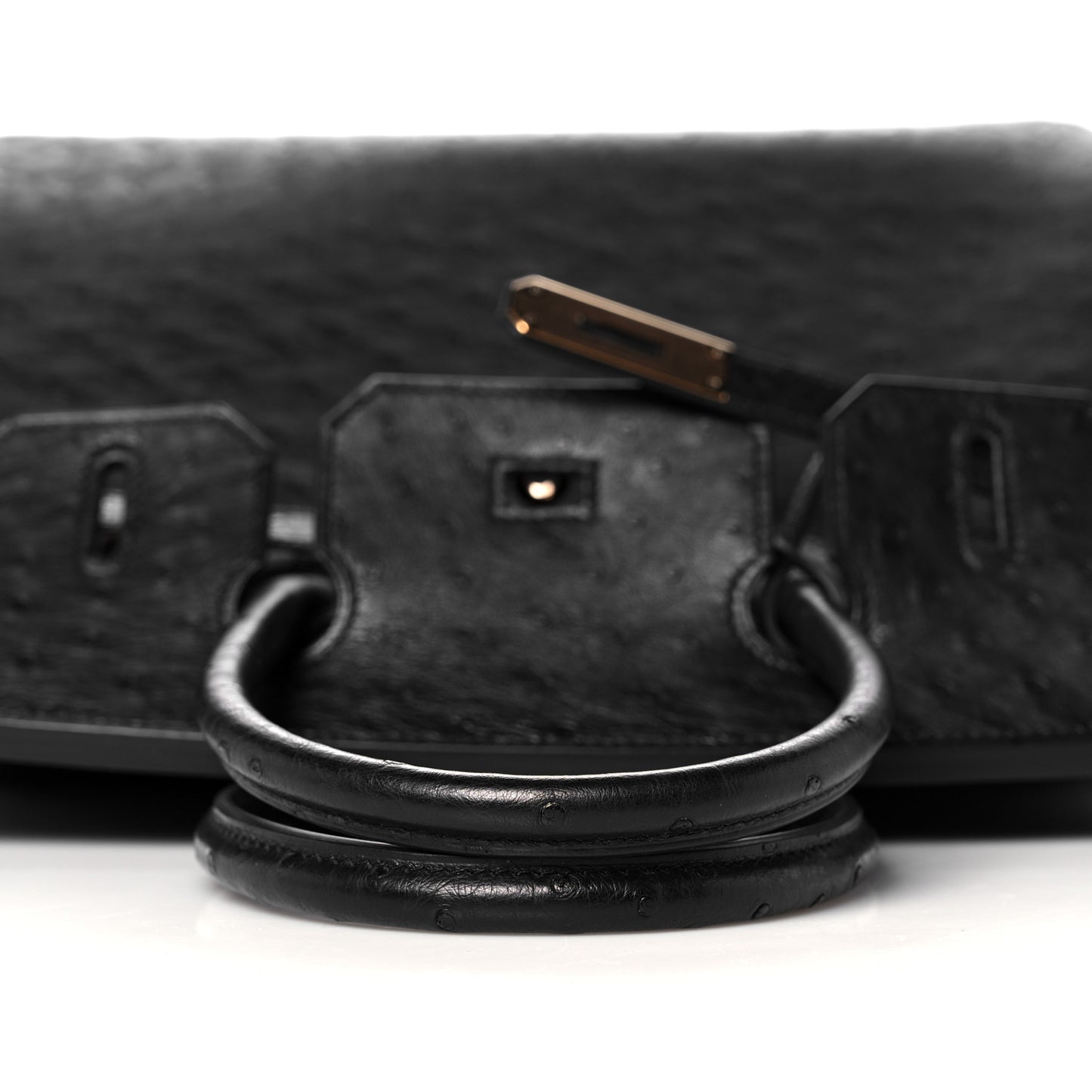 Ostrich Birkin 30 Black