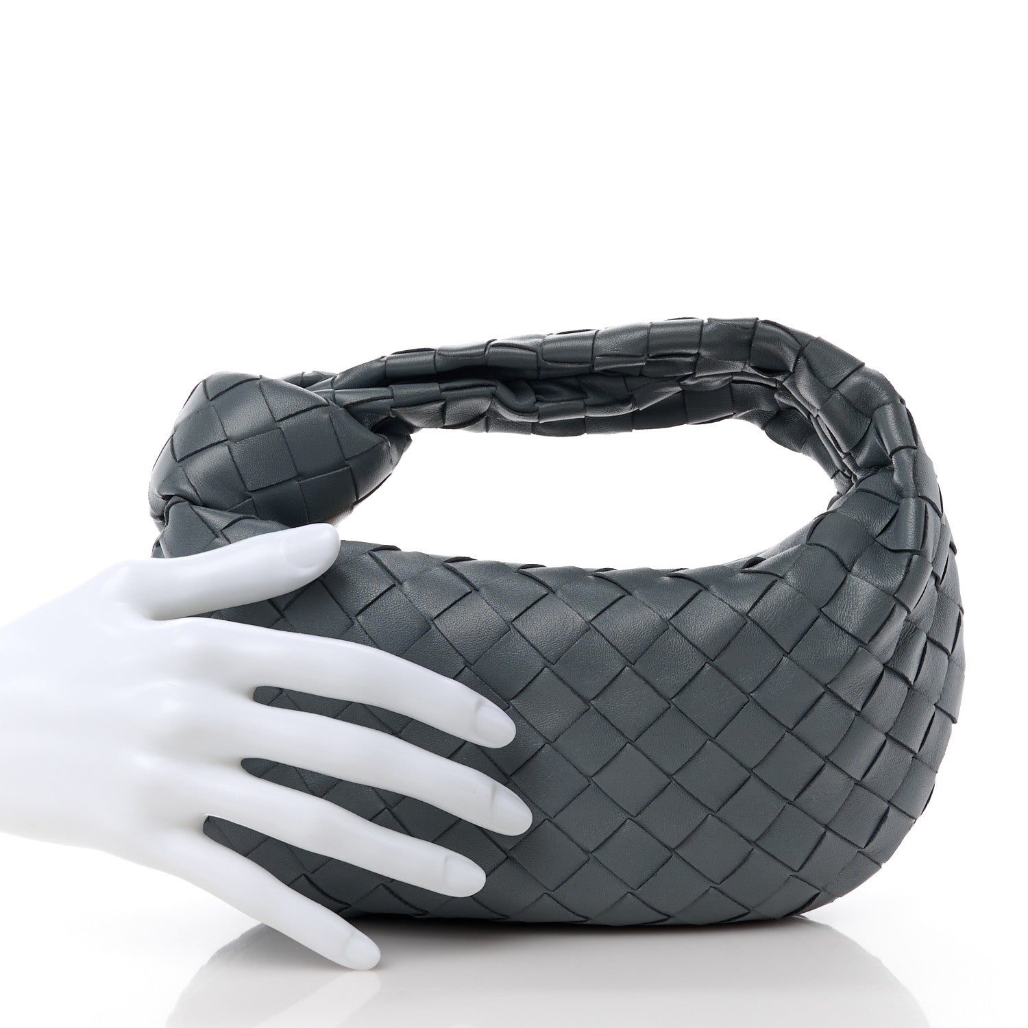 Bottega Veneta Nappa Intrecciato Mini Jodie Krim 2 of 11
