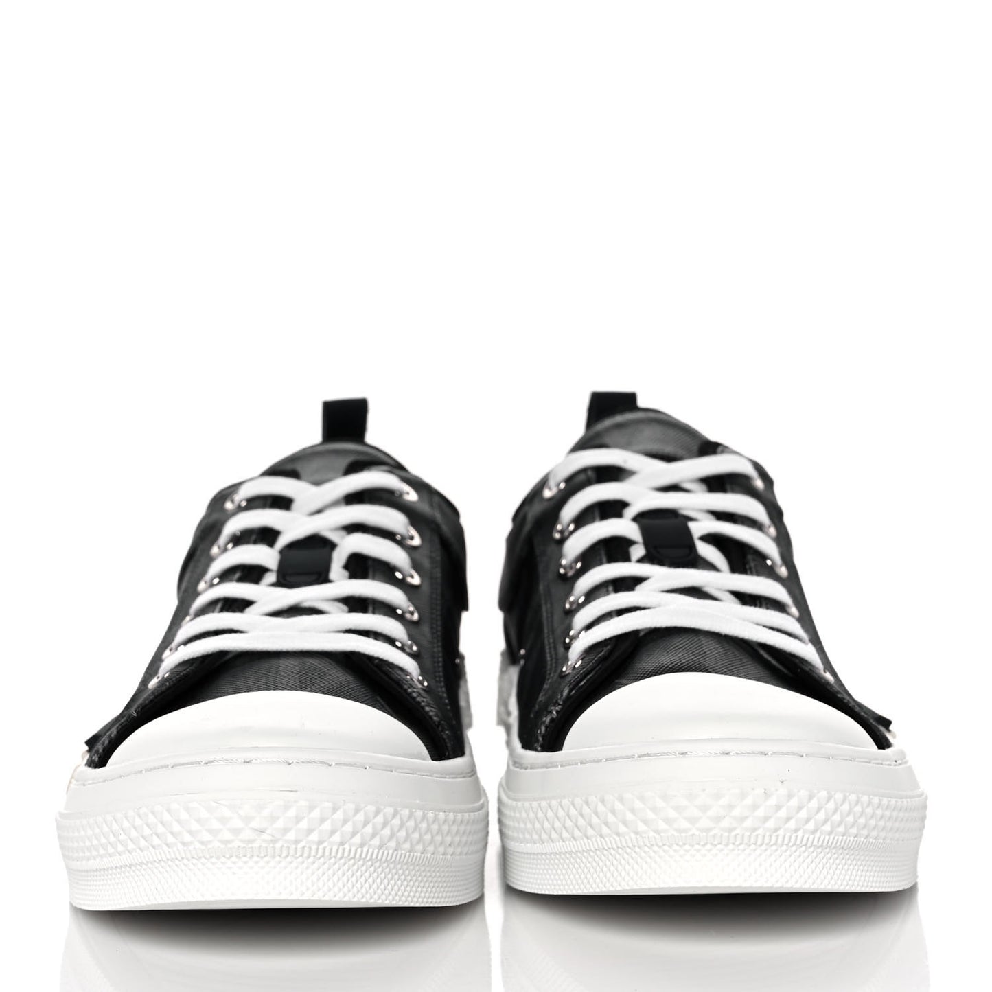 Canvas CD Diamond Mens B23 Low Top Sneakers 45 Black