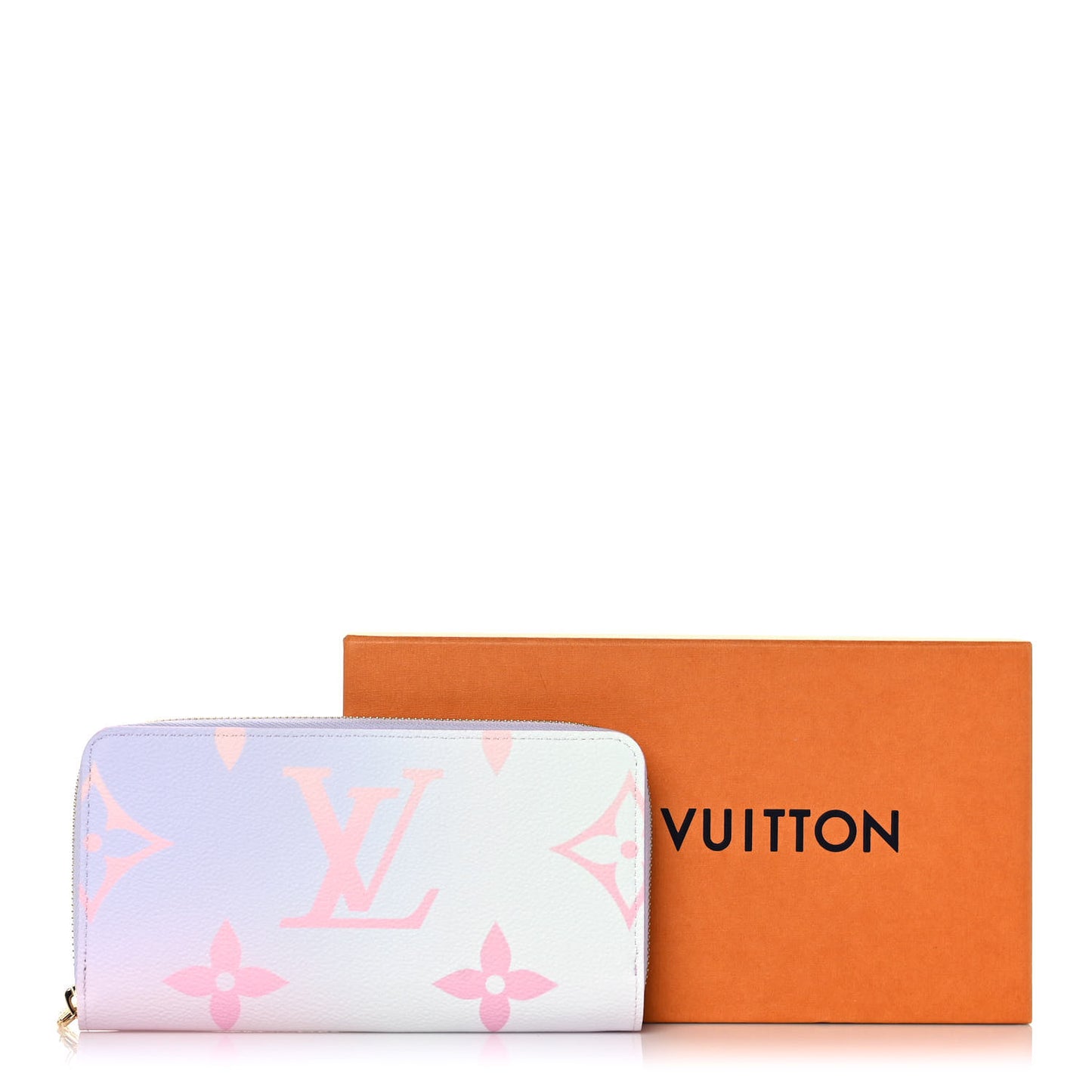 Monogram Giant Spring In The City Zippy Wallet Sunrise Pastel