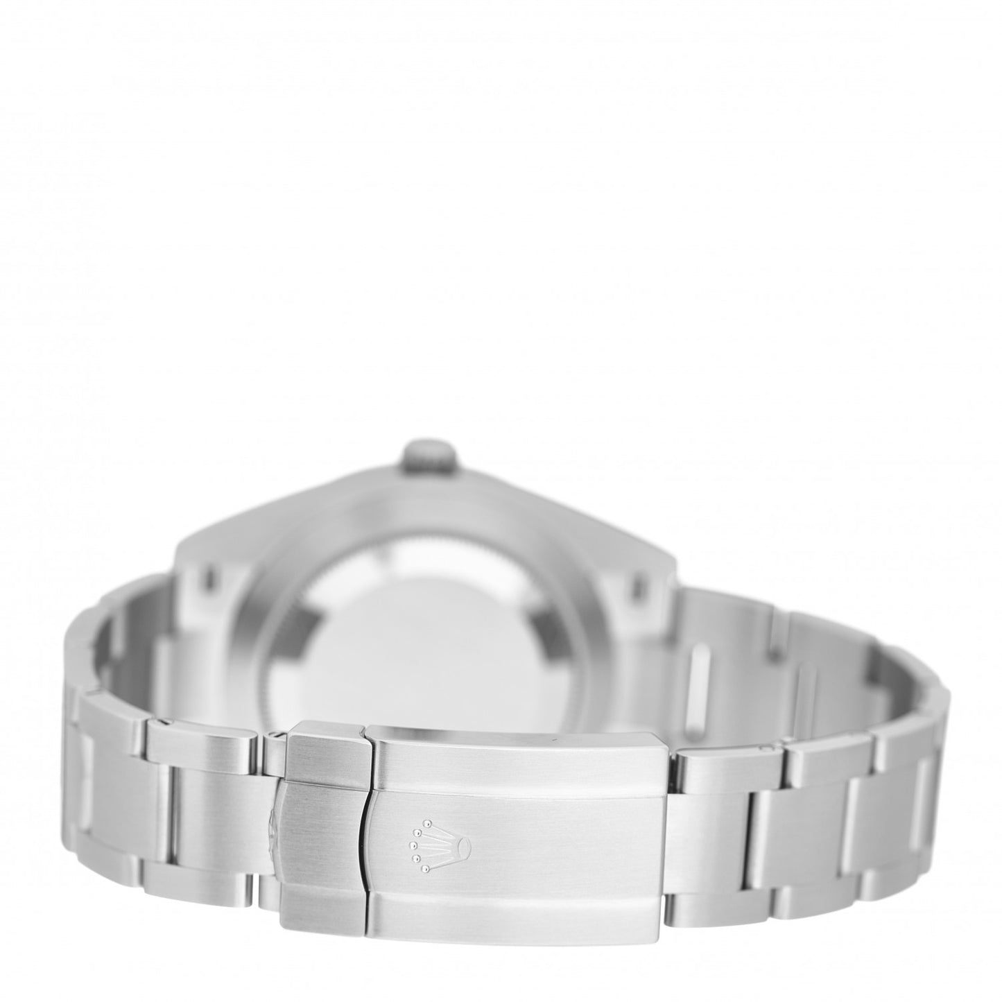 Stainless Steel 41mm Oyster Perpetual Watch Green 124300