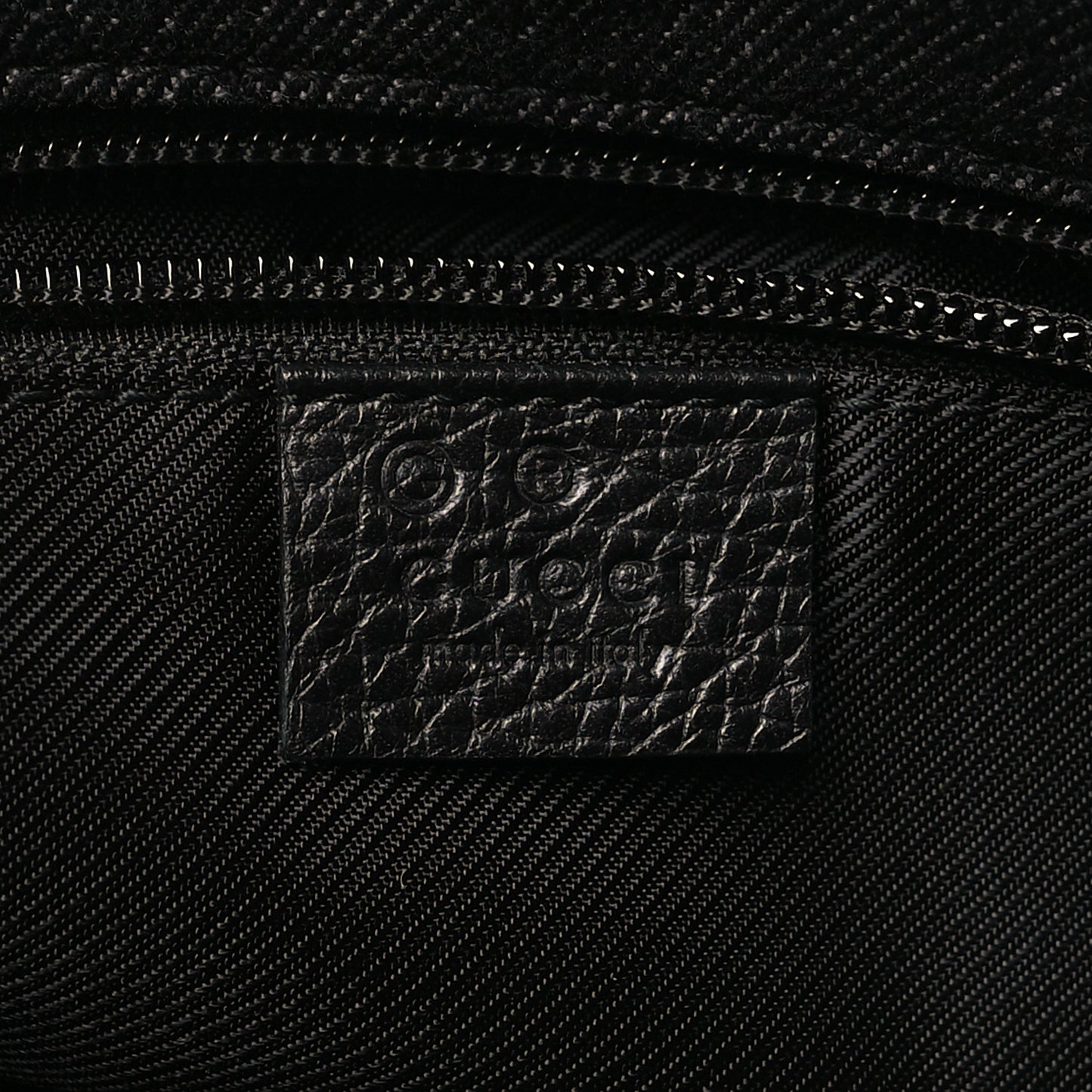 Monogram Tote Bag Black