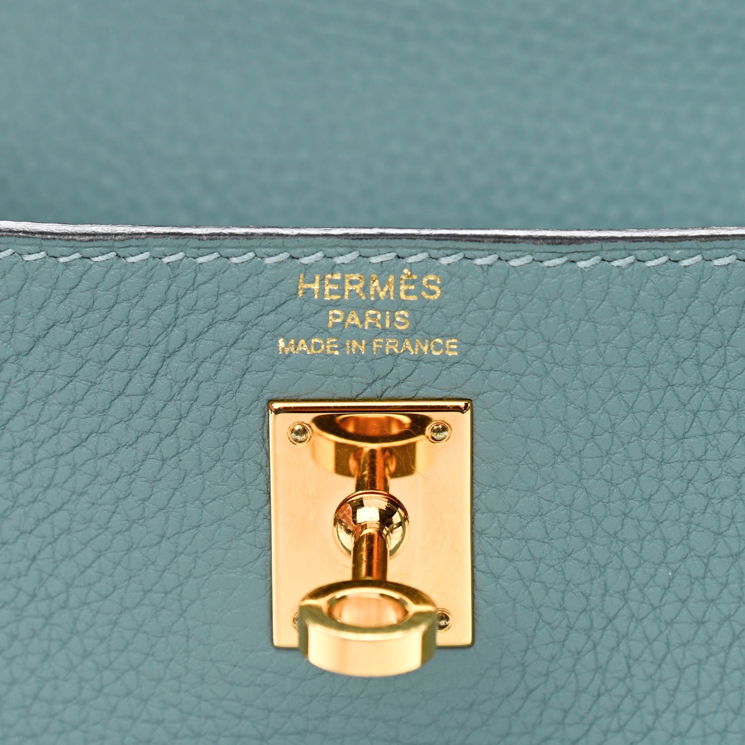 Hermes Togo Kelly Retourne 25 Ciel 6 of 13