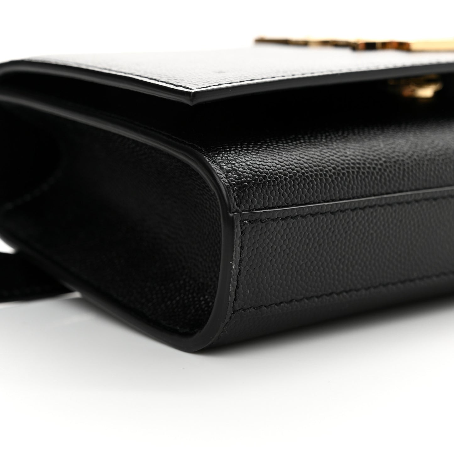 Grain De Poudre Monogram Kate Belt Bag Black