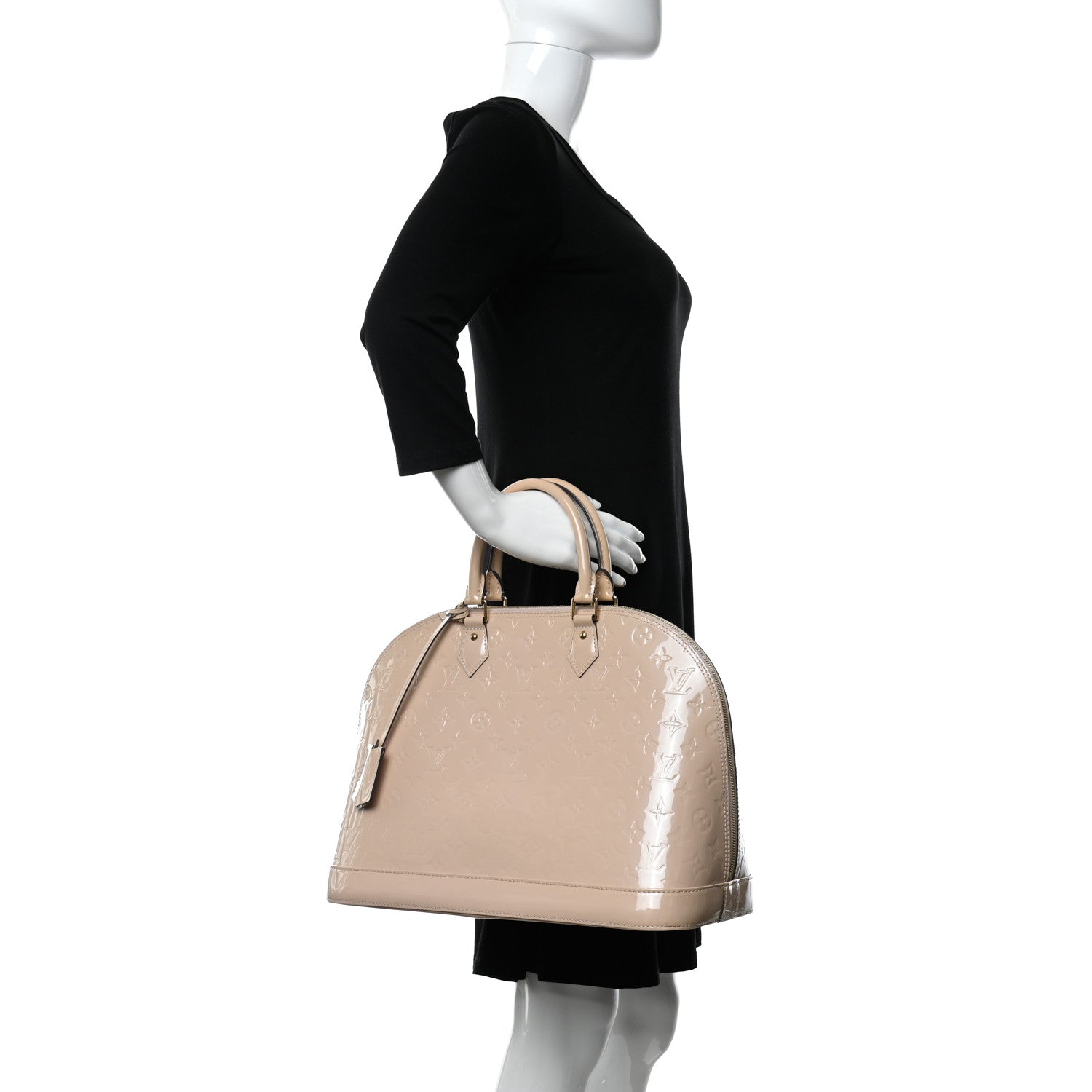 Louis Vuitton Vernis Alma GM Rose Angelique 2 of 11