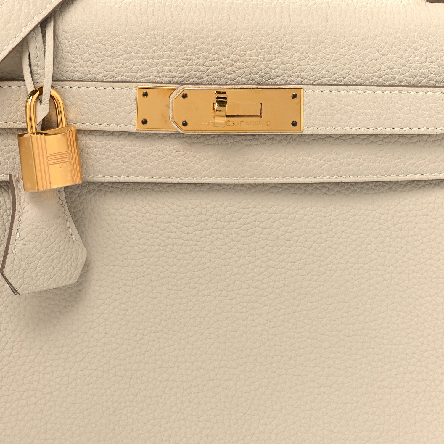 Hermes Togo Kelly Retourne 28 Craie 8 of 14