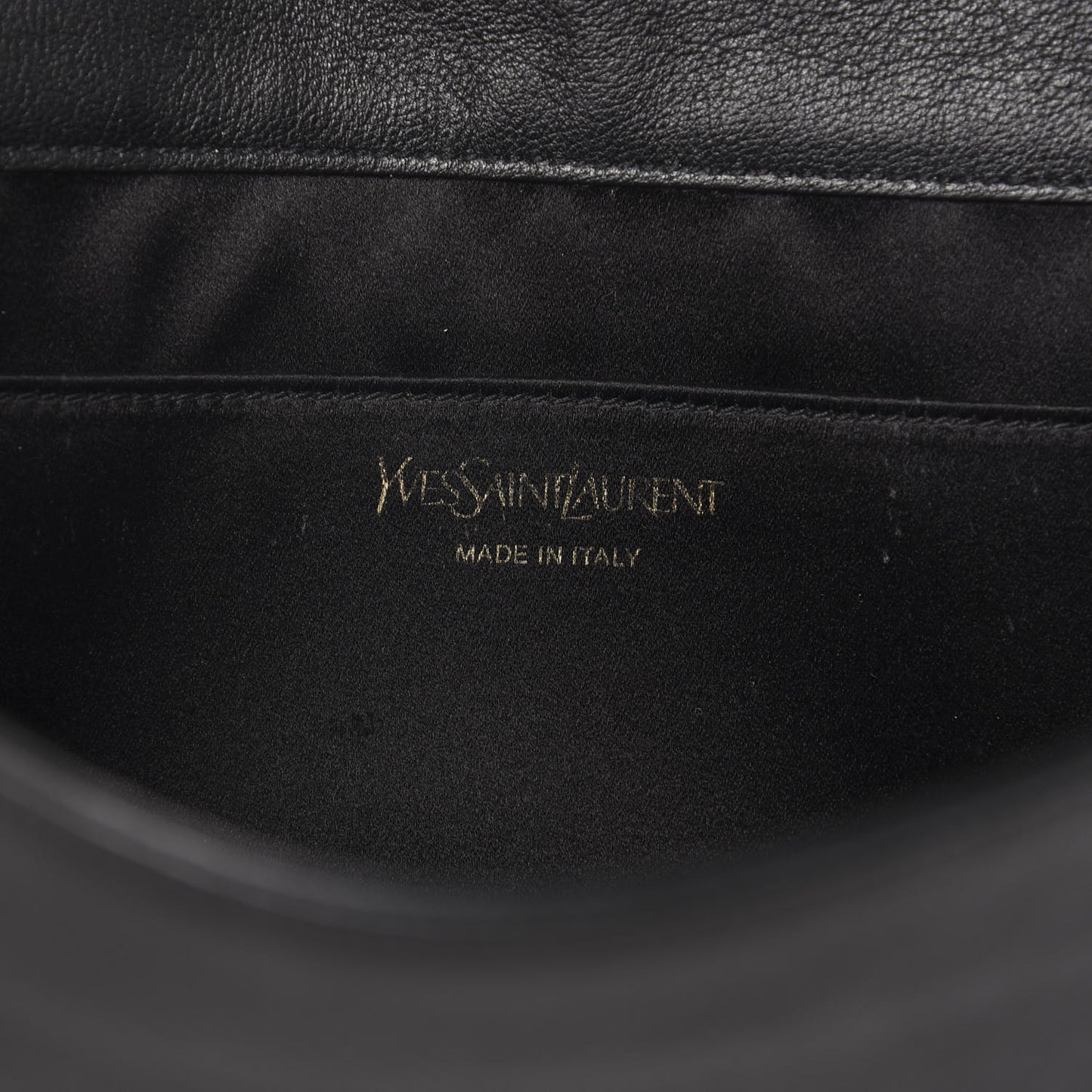 Calfskin Monogram Large Belle De Jour Clutch Black