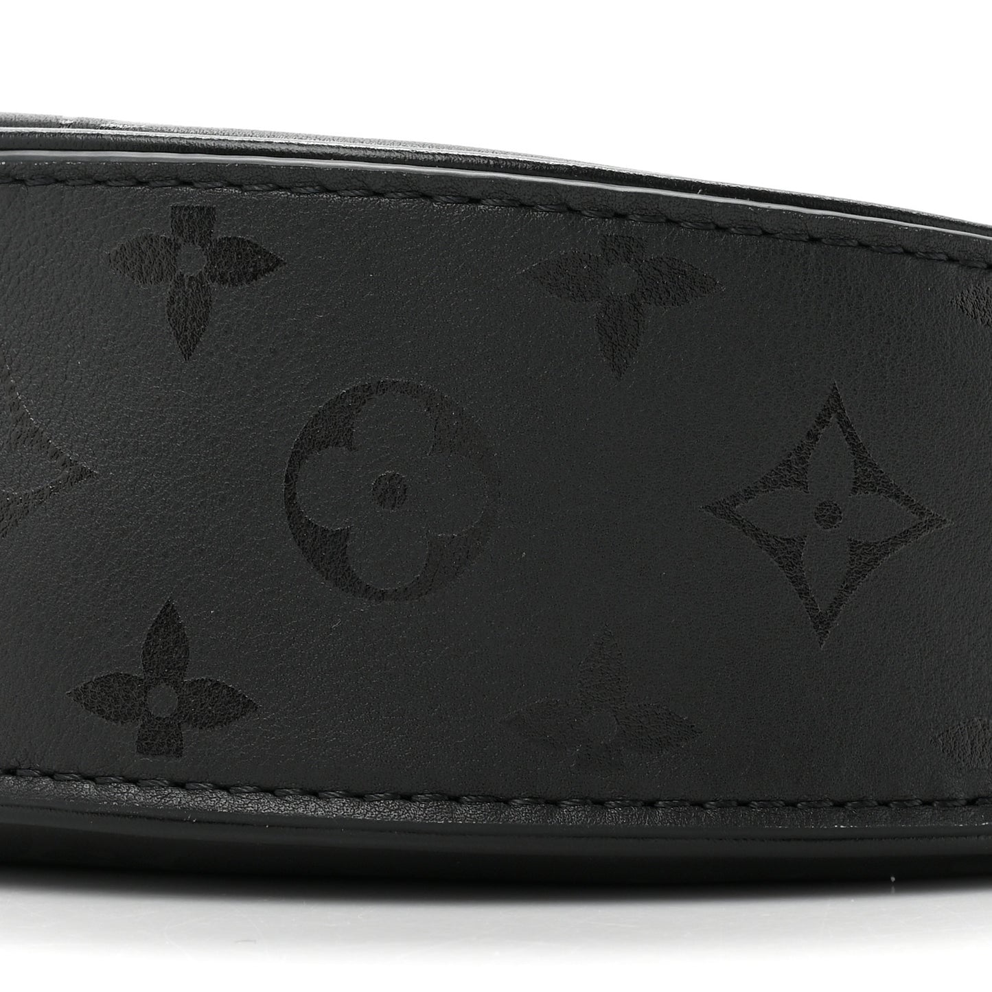 Calfskin Monogram Loop H27 Black