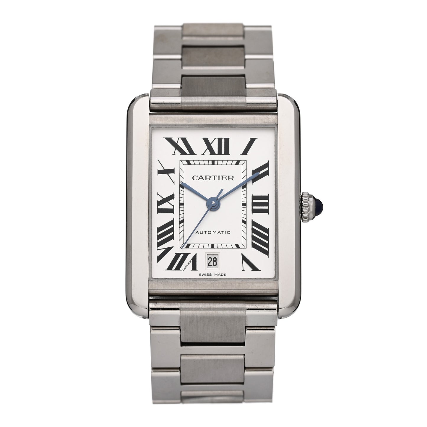 Stainless Steel 31mm Tank Solo Automatic Watch