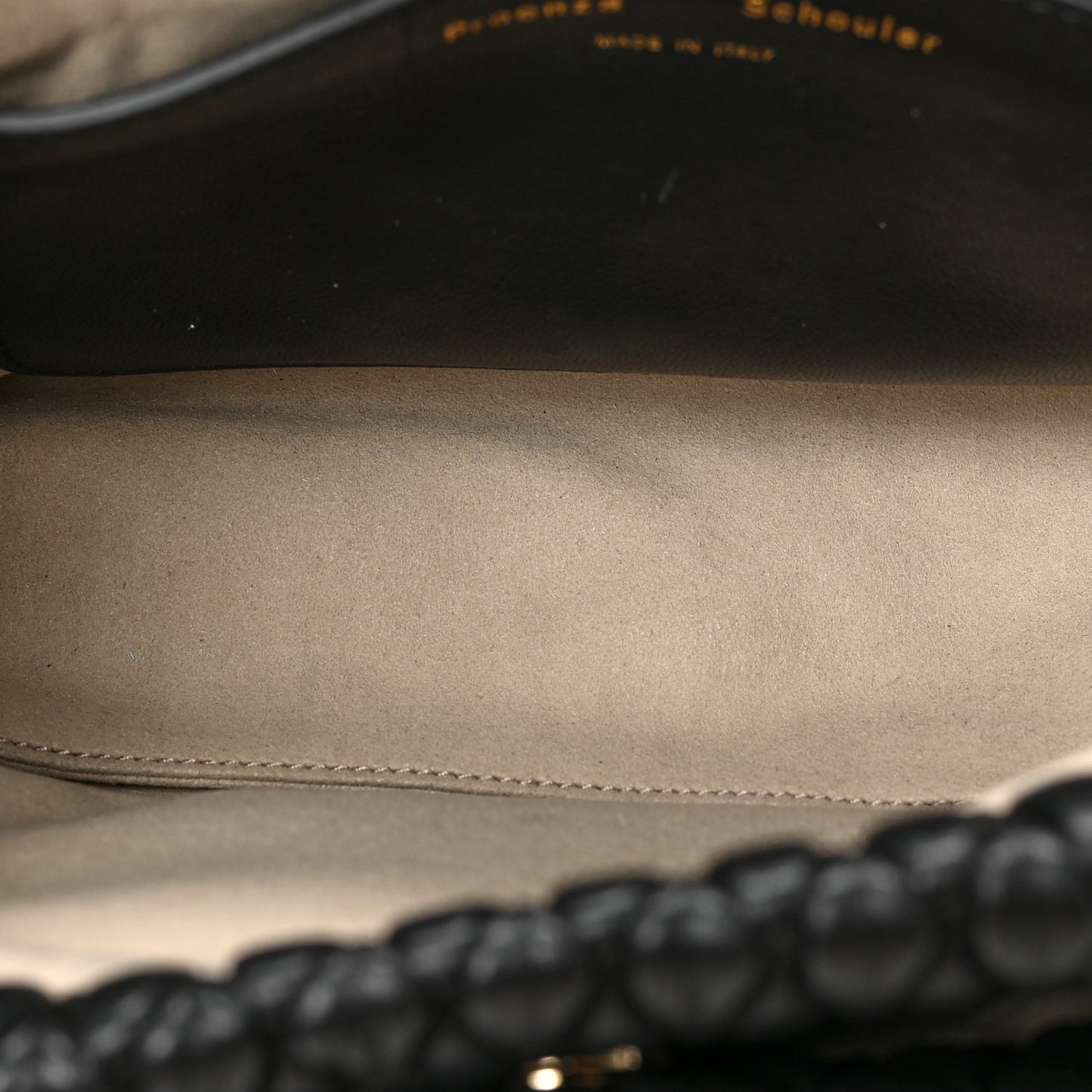 Lambskin Quilted PS Harris Small Shoulder Bag Black