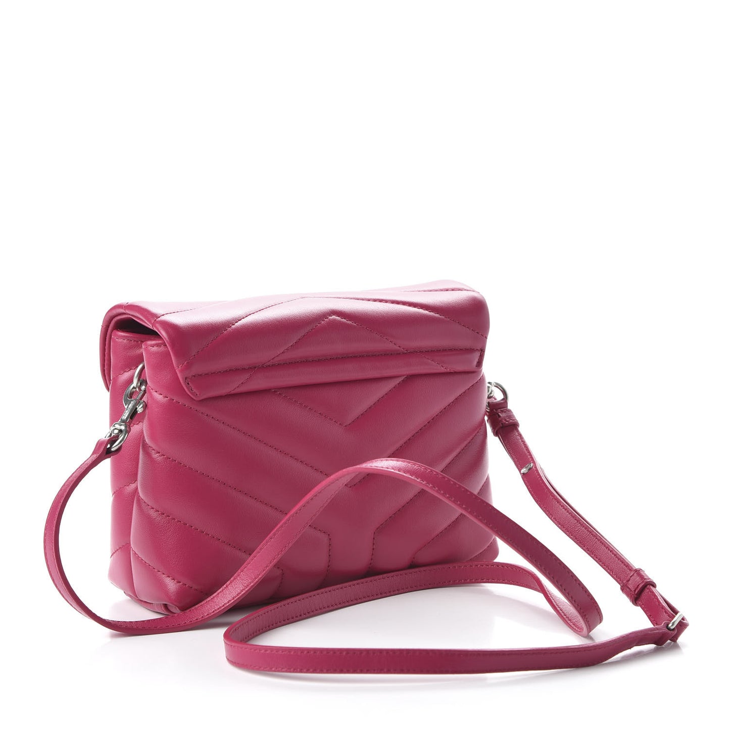 Calfskin Y Quilted Monogram Toy Loulou Crossbody Bag Freesia