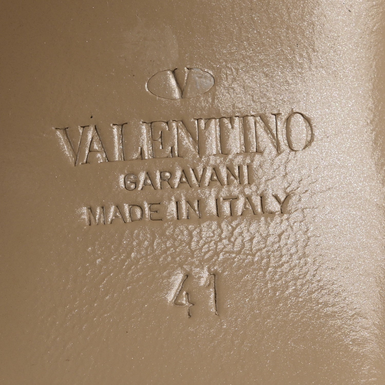 Valentino Garavani Calfskin Rockstud Ankle Wrap 35/75mm Platform Sandals 41 Opal Grey 9 of 17