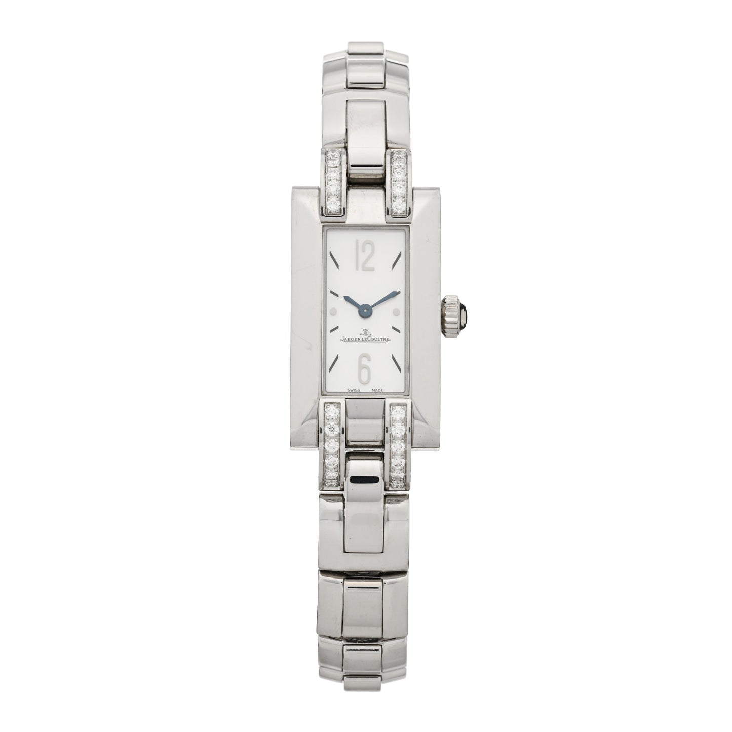 Stainless Steel Diamond Mother of Pearl 17mm Ideale Quartz Watch 460.8.08